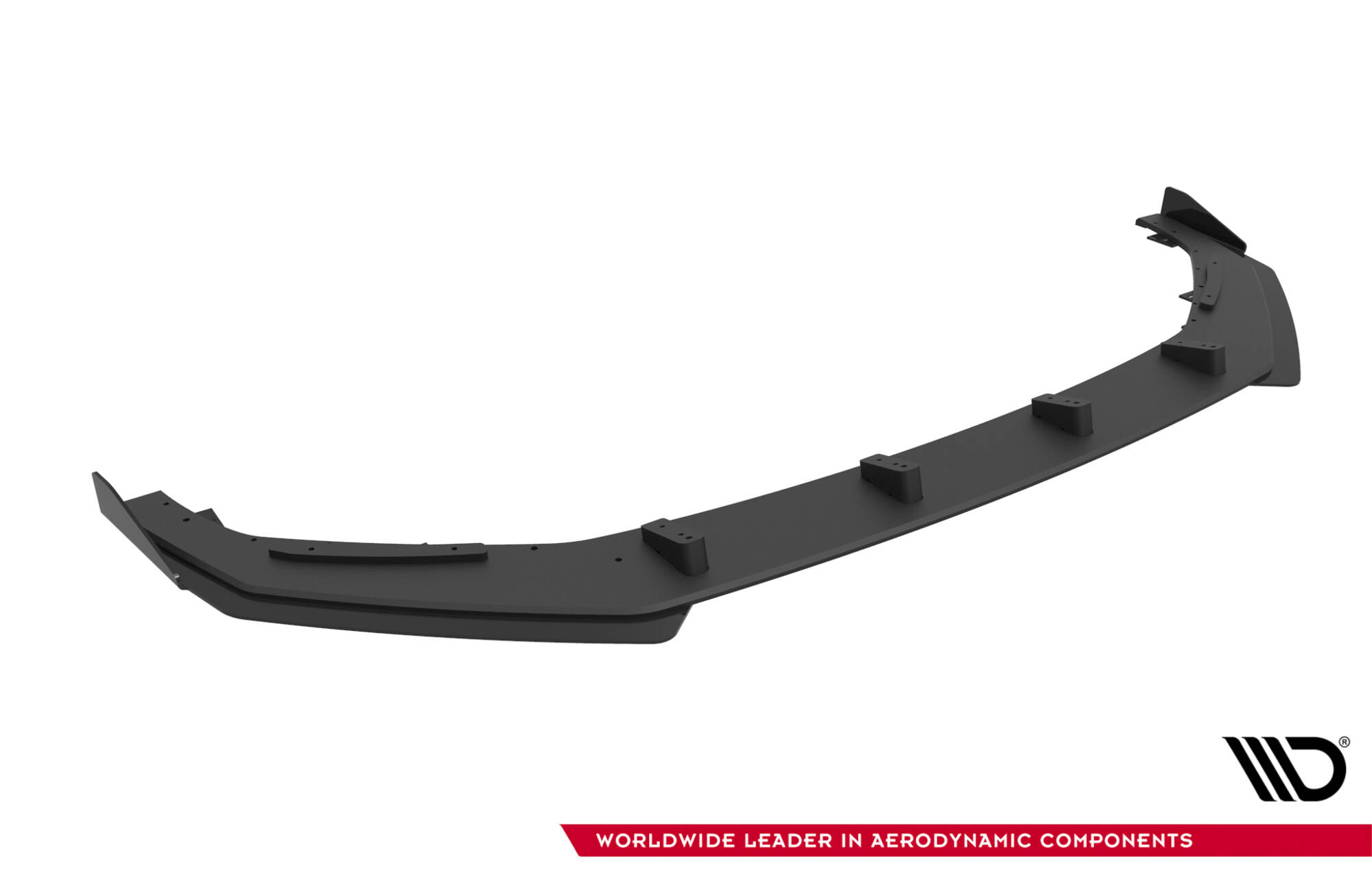 STREET PRO FRONT SPLITTER + FLAPS SUITABLE FOR AUDI A5 F5 FACELIFT – MAXTON DESIGN - 7