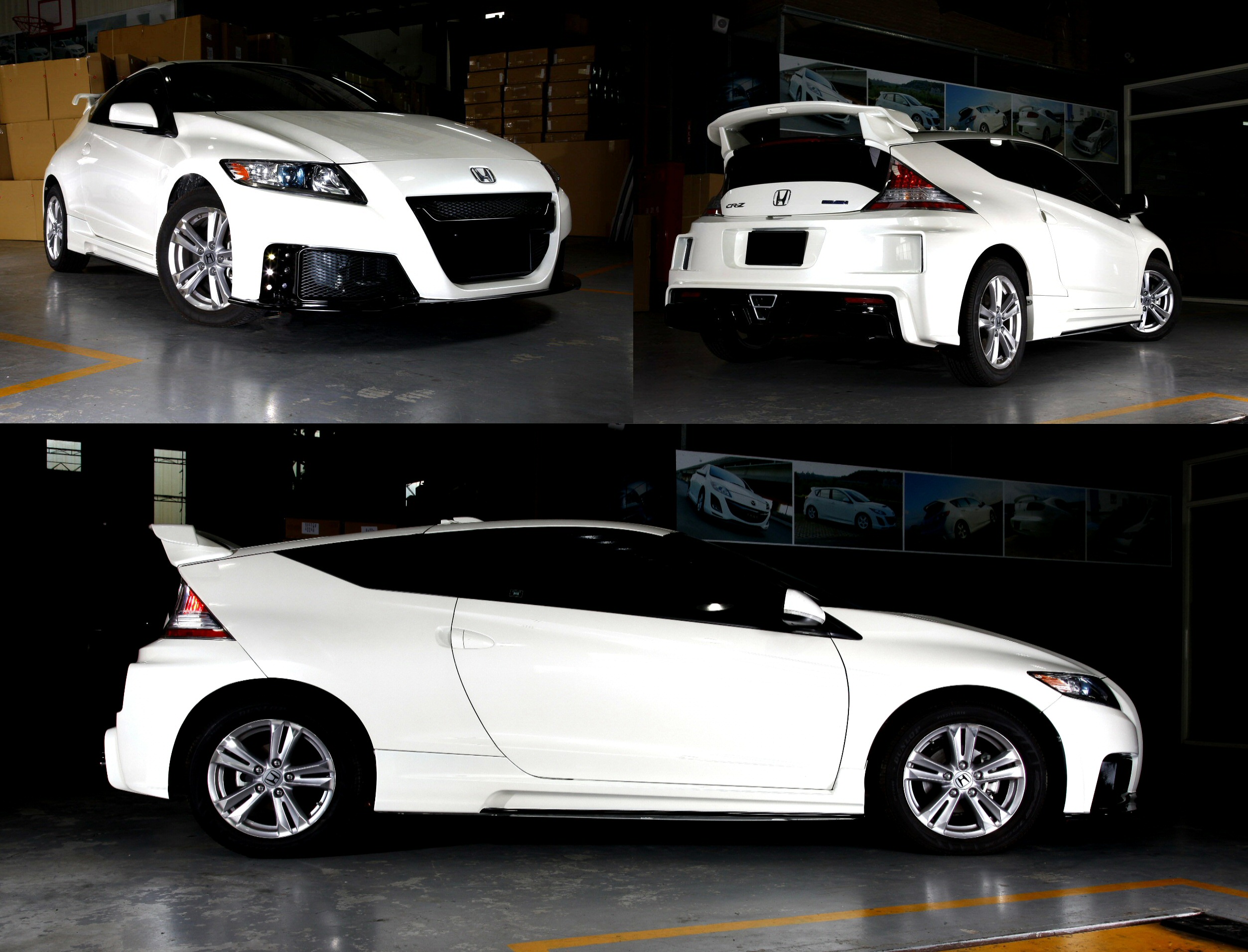 HONDA CRZ 10+ MUGEN RR STYLE ABS FULL BODYKIT F/R/S