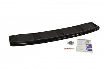Central Rear Splitter Audi A7 S-line (Facelift) (Without Vertical Bars) (2014-2018)