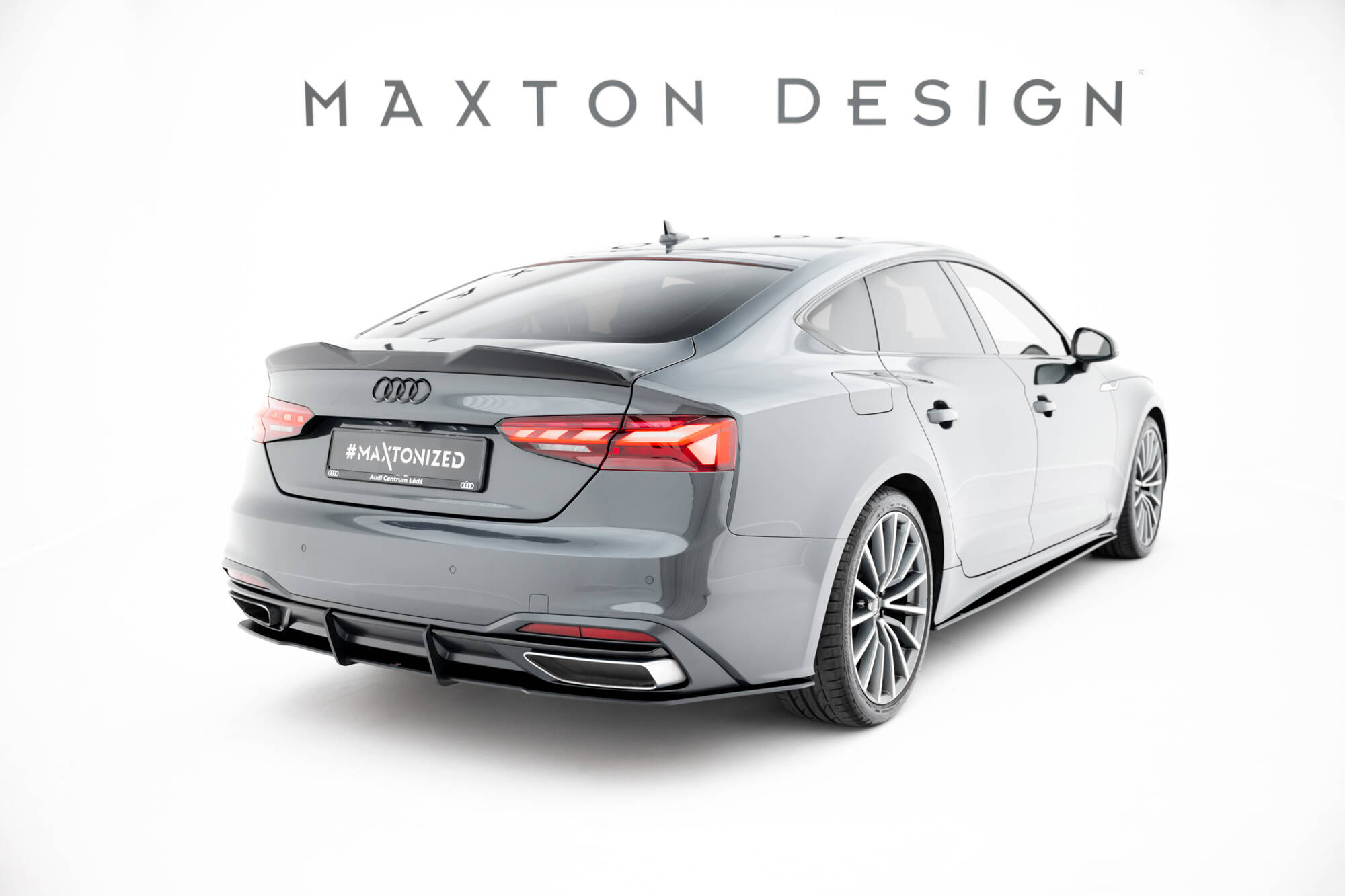 STREET PRO REAR DIFFUSER SUITABLE FOR AUDI A5 F5 FACELIFT – MAXTON DESIGN - 5