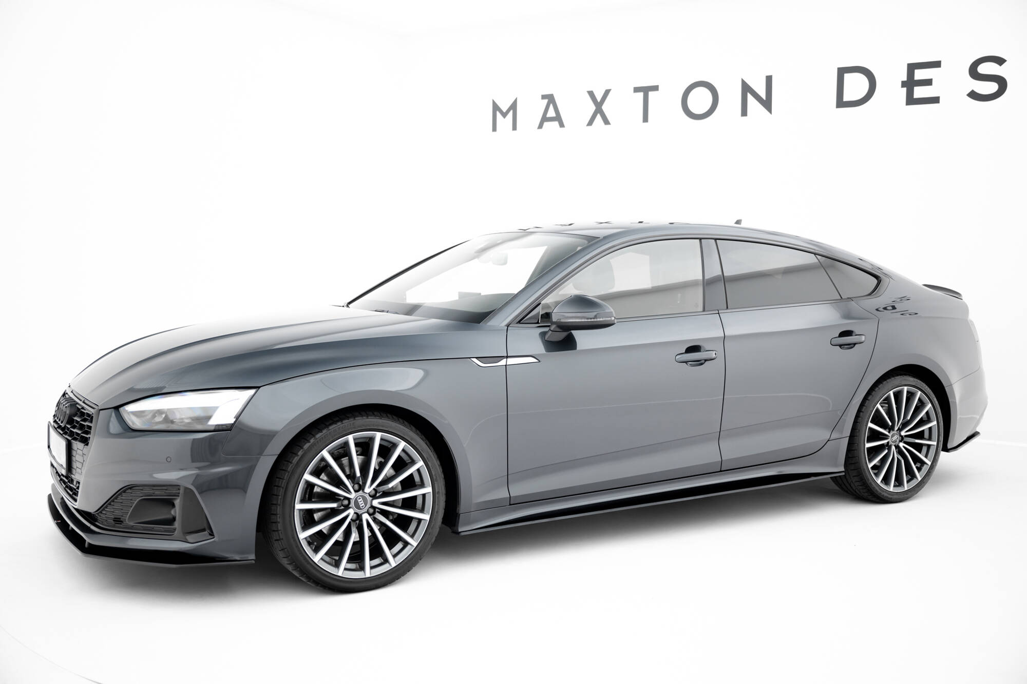 STREET PRO SIDE SKIRTS DIFFUSERS SUITABLE FOR AUDI A5 SPORTBACK F5 FACELIFT – MAXTON DESIGN - 4