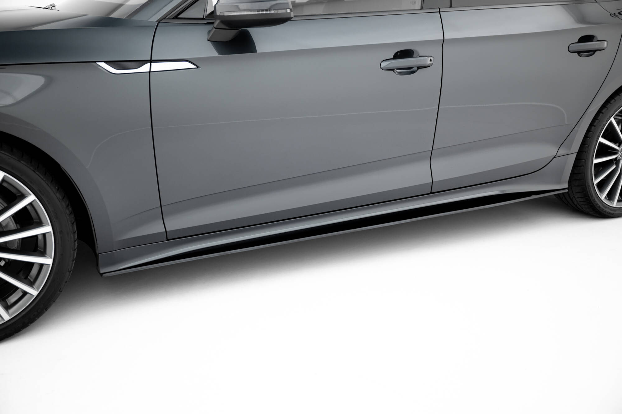 STREET PRO SIDE SKIRTS DIFFUSERS SUITABLE FOR AUDI A5 SPORTBACK F5 FACELIFT – MAXTON DESIGN - 3
