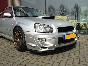 SUBARU IMPREZA WRX 04-05 STI STYLE FRONT BUMPER ADDONS [SIX]