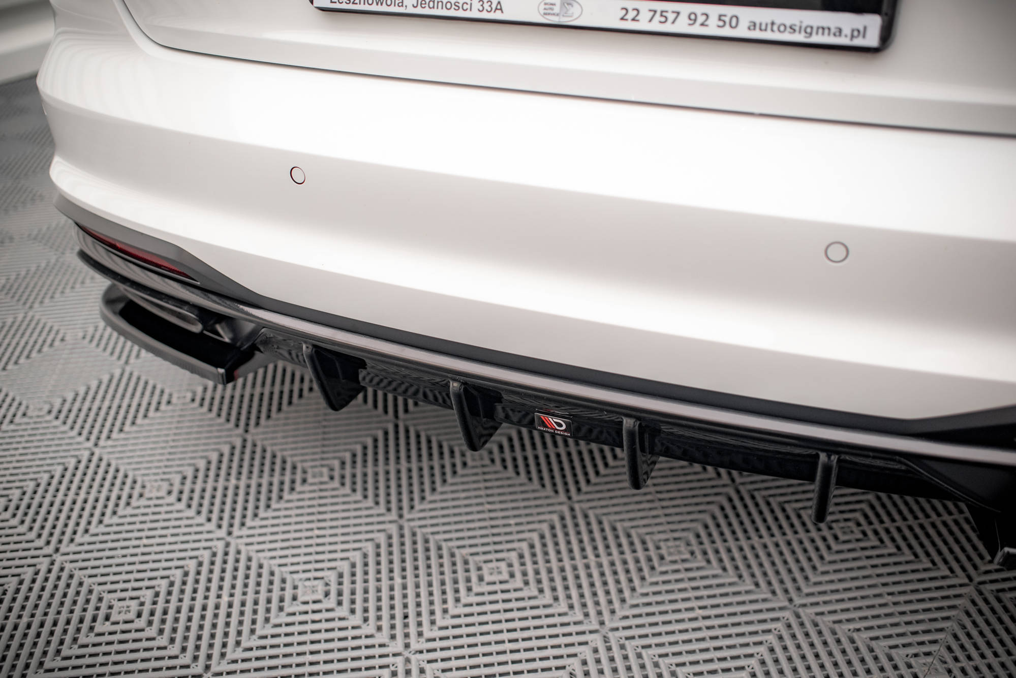 Rear Valance Audi A4 B9 Facelift - 4
