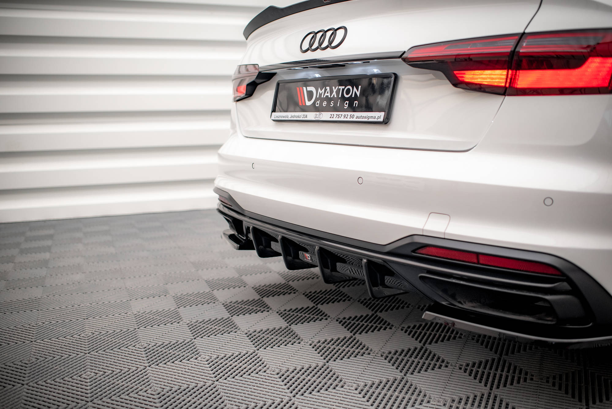 Rear Valance Audi A4 B9 Facelift - 5
