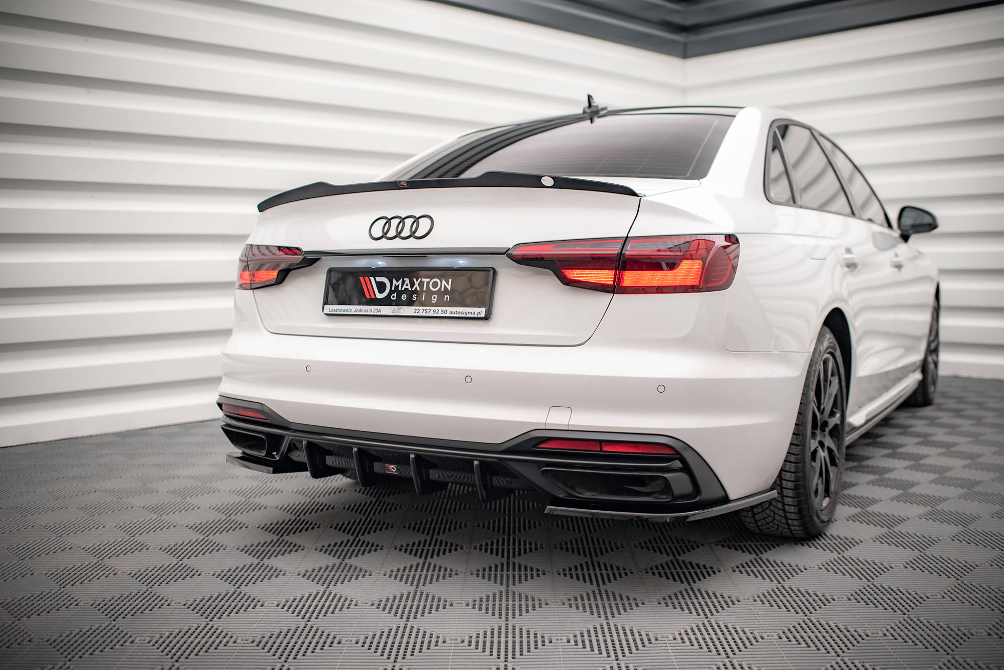 Rear Valance Audi A4 B9 Facelift - 2