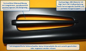 RDX Sideskirts for SEAT Leon 1M & Taledo 1M