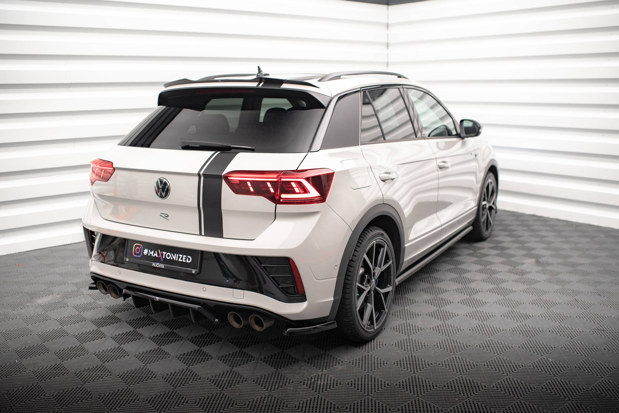 Rear Side Splitters Volkswagen T-Roc R / R-Line Mk1 Facelift - 3
