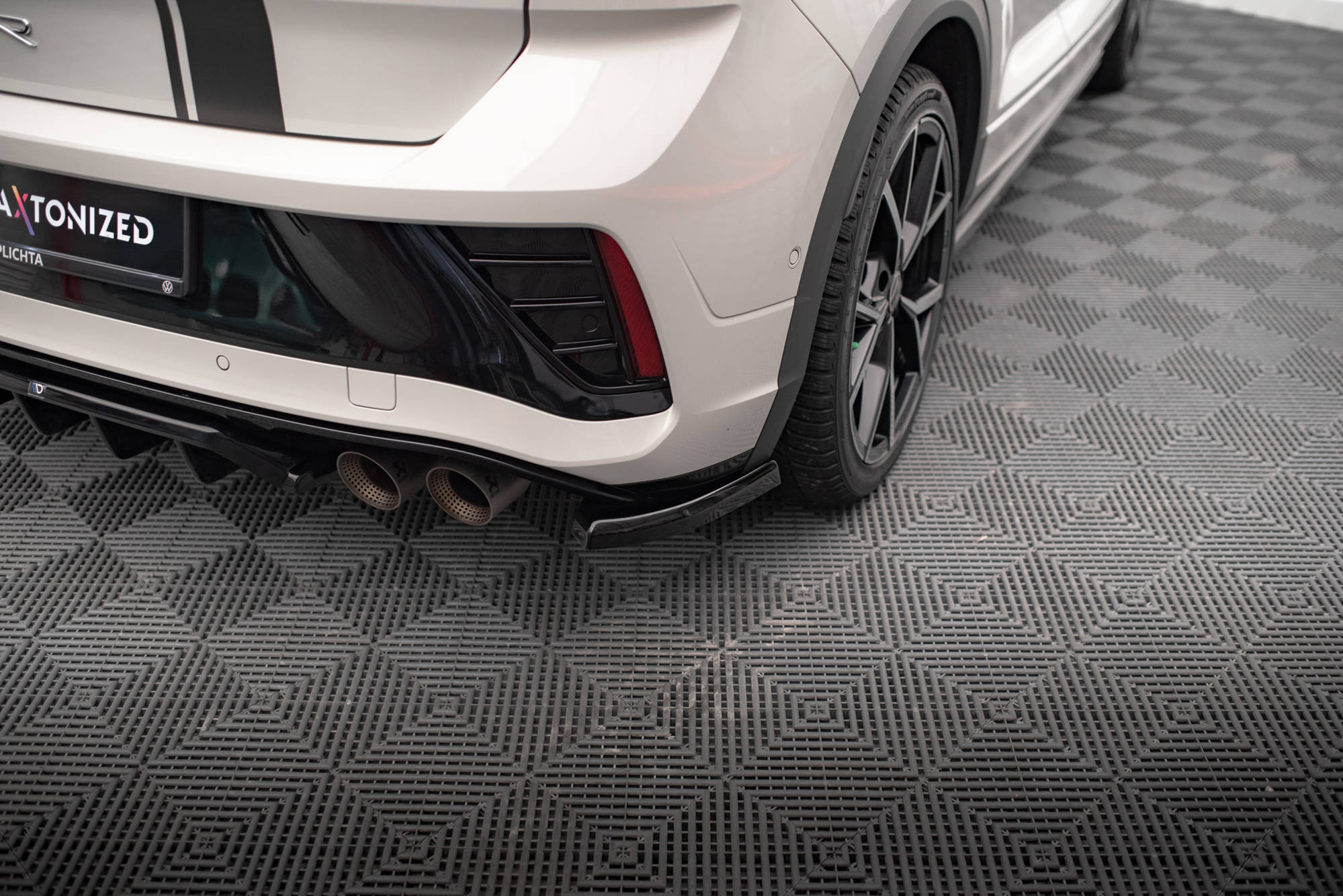 Rear Side Splitters Volkswagen T-Roc R / R-Line Mk1 Facelift - 2