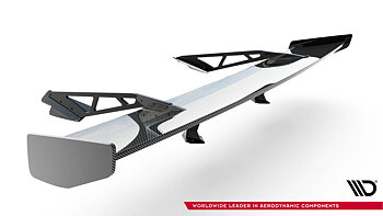 CARBON SPOILER WITH UPPER SWAN MOUNTING  SUITABLE FOR CHEVROLET CORVETTE STINGRAY / GRAND SPORT C7 – MAXTON DESIGN