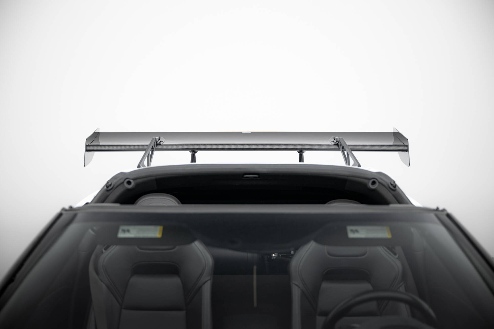 CARBON SPOILER WITH UPPER SWAN MOUNTING SUITABLE FOR CHEVROLET CORVETTE STINGRAY / GRAND SPORT C7 – MAXTON DESIGN - 16