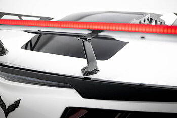 CARBON SPOILER WITH UPPER SWAN MOUNTING + LED SUITABLE FOR CHEVROLET CORVETTE STINGRAY / GRAND SPORT C7 – MAXTON DESIGN