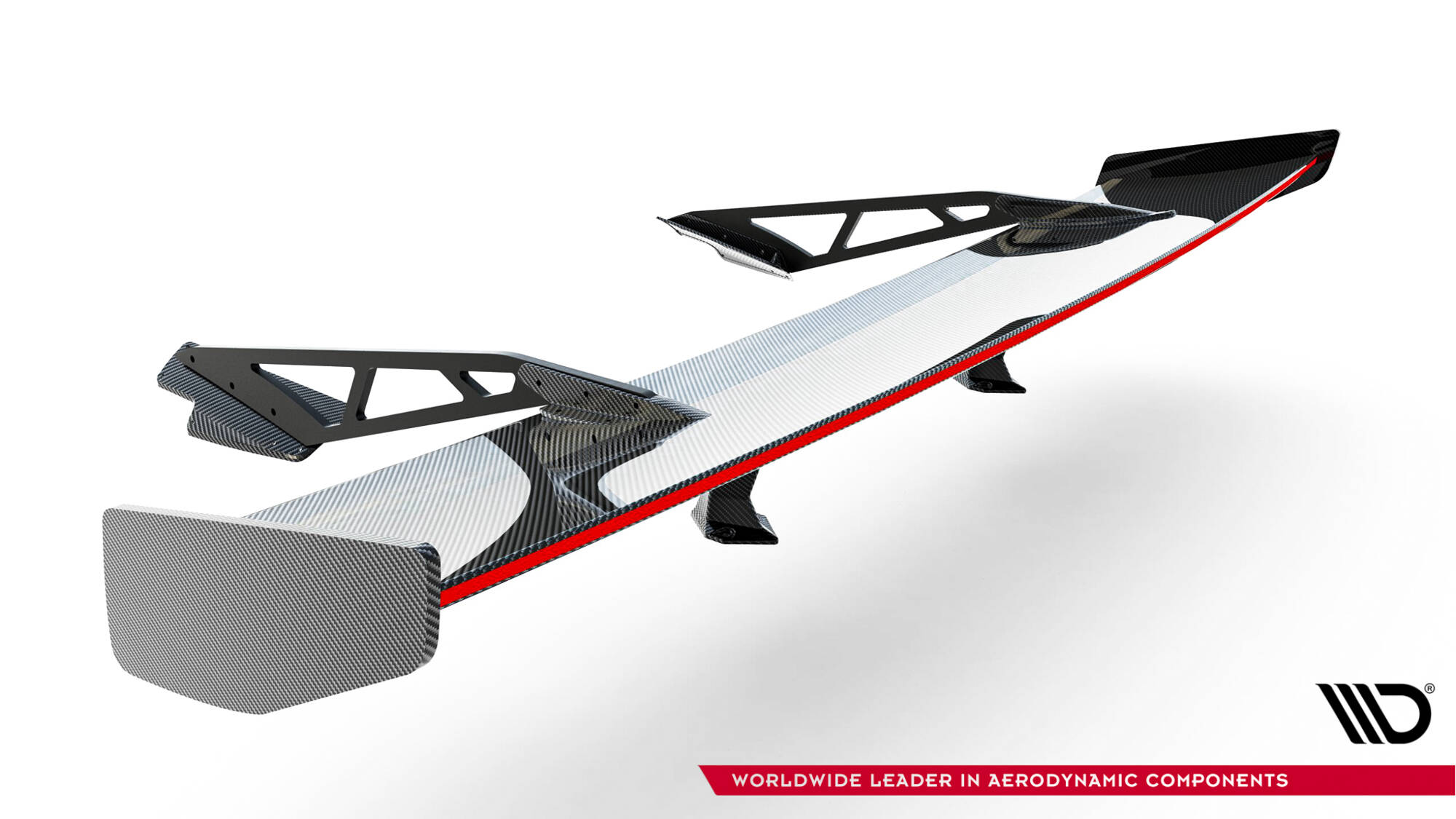 CARBON SPOILER WITH UPPER SWAN MOUNTING + LED SUITABLE FOR CHEVROLET CORVETTE STINGRAY / GRAND SPORT C7 – MAXTON DESIGN - 13