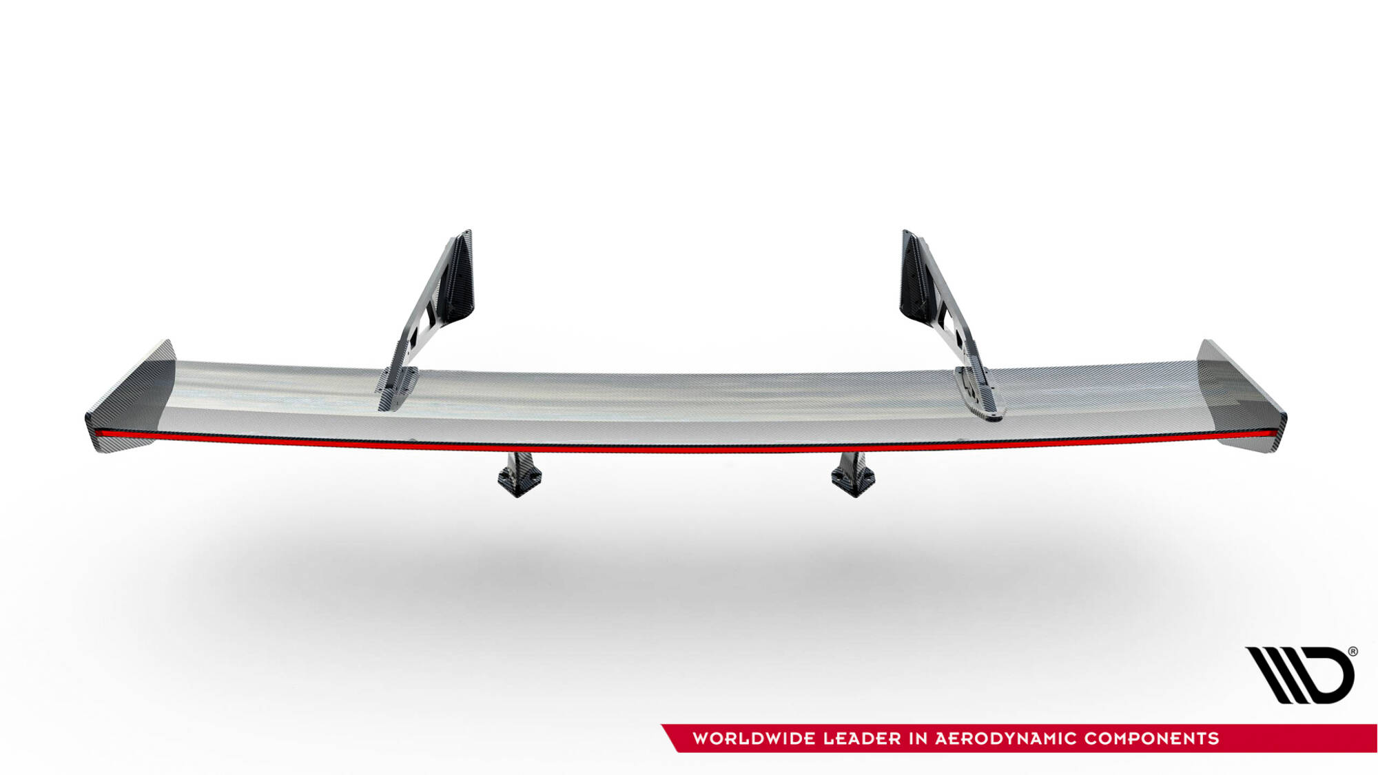 CARBON SPOILER WITH UPPER SWAN MOUNTING + LED SUITABLE FOR CHEVROLET CORVETTE STINGRAY / GRAND SPORT C7 – MAXTON DESIGN - 15