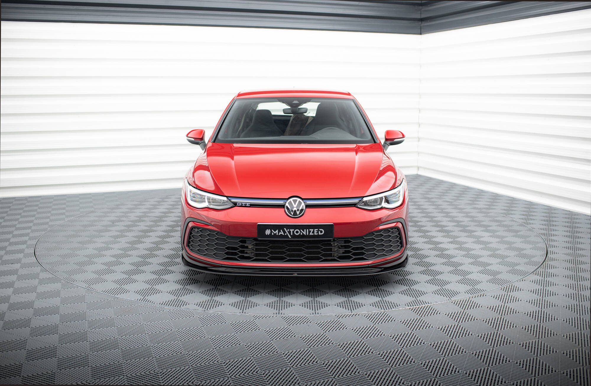 Front Splitter V.5 Volkswagen Golf GTI / GTE / R-Line Mk8 - 2