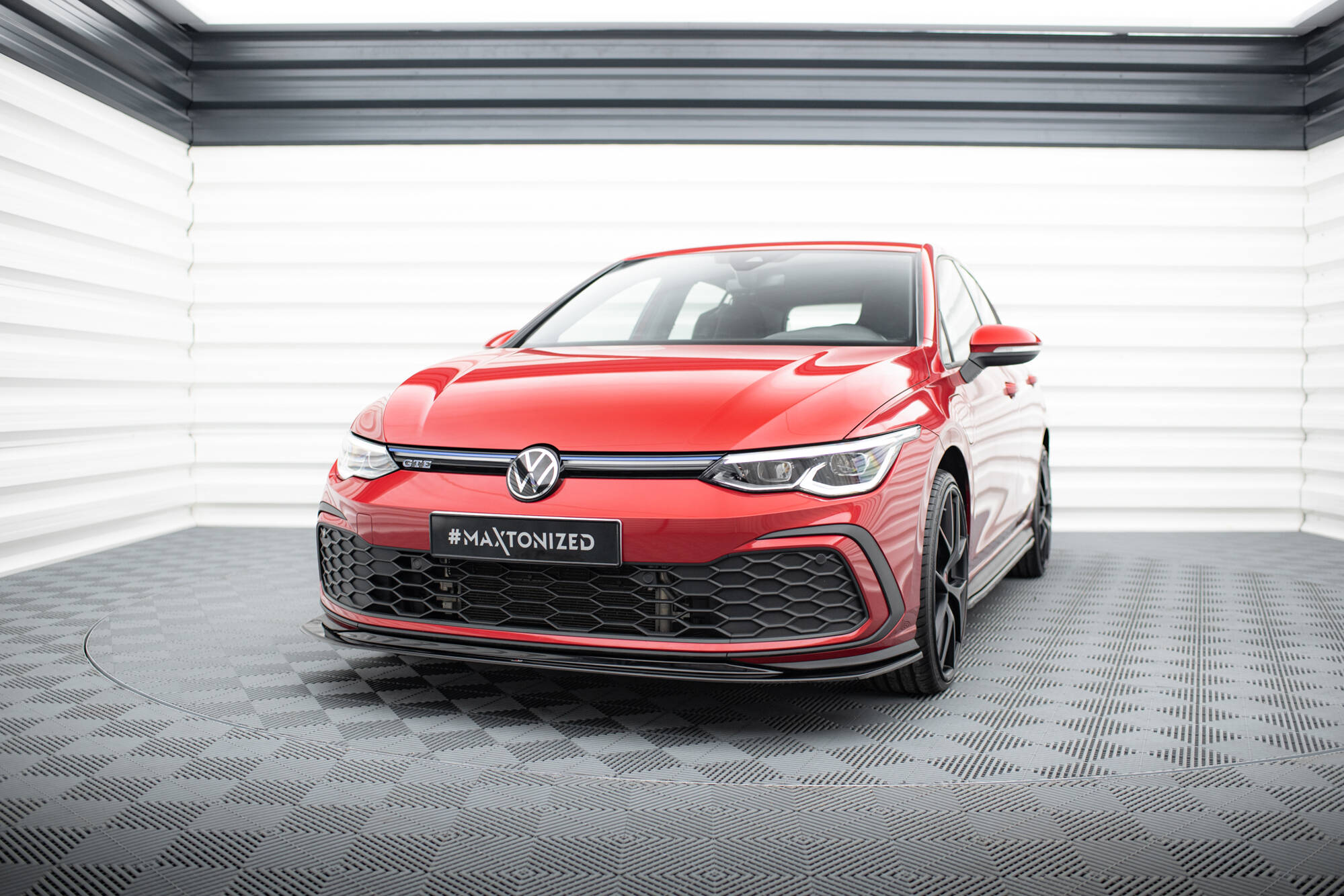 Front Splitter V.5 Volkswagen Golf GTI / GTE / R-Line Mk8 - 3