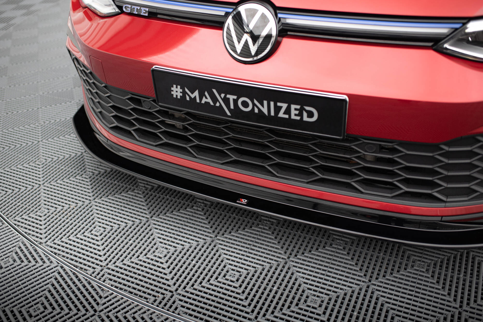 Front Splitter V.5 Volkswagen Golf GTI / GTE / R-Line Mk8 - 4