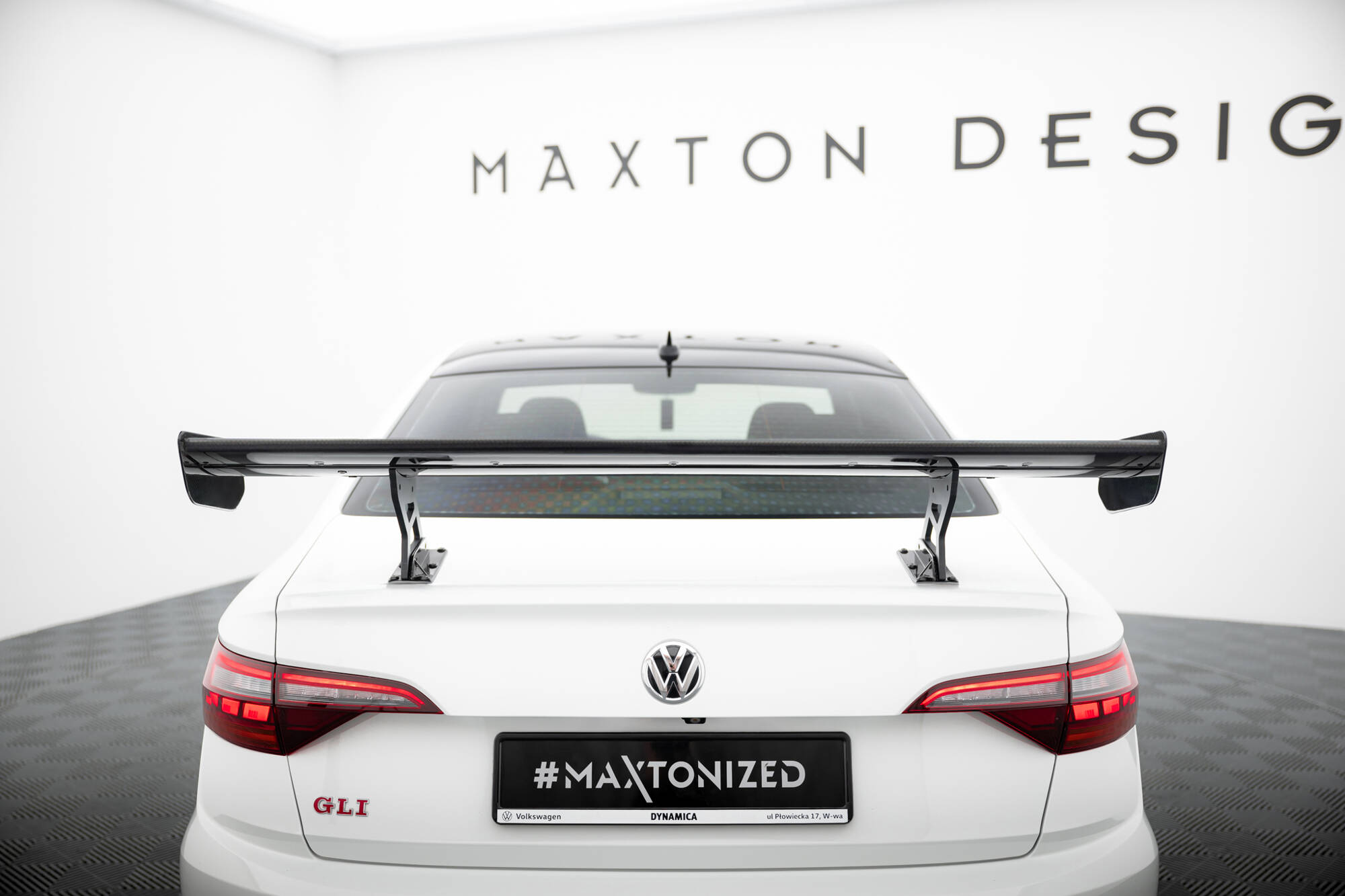 CARBON SPOILER WITH INTERNAL BRACKETS UPRIGHTS SUITABLE FOR VOLKSWAGEN JETTA GLI MK7 – MAXTON DESIGN - 11