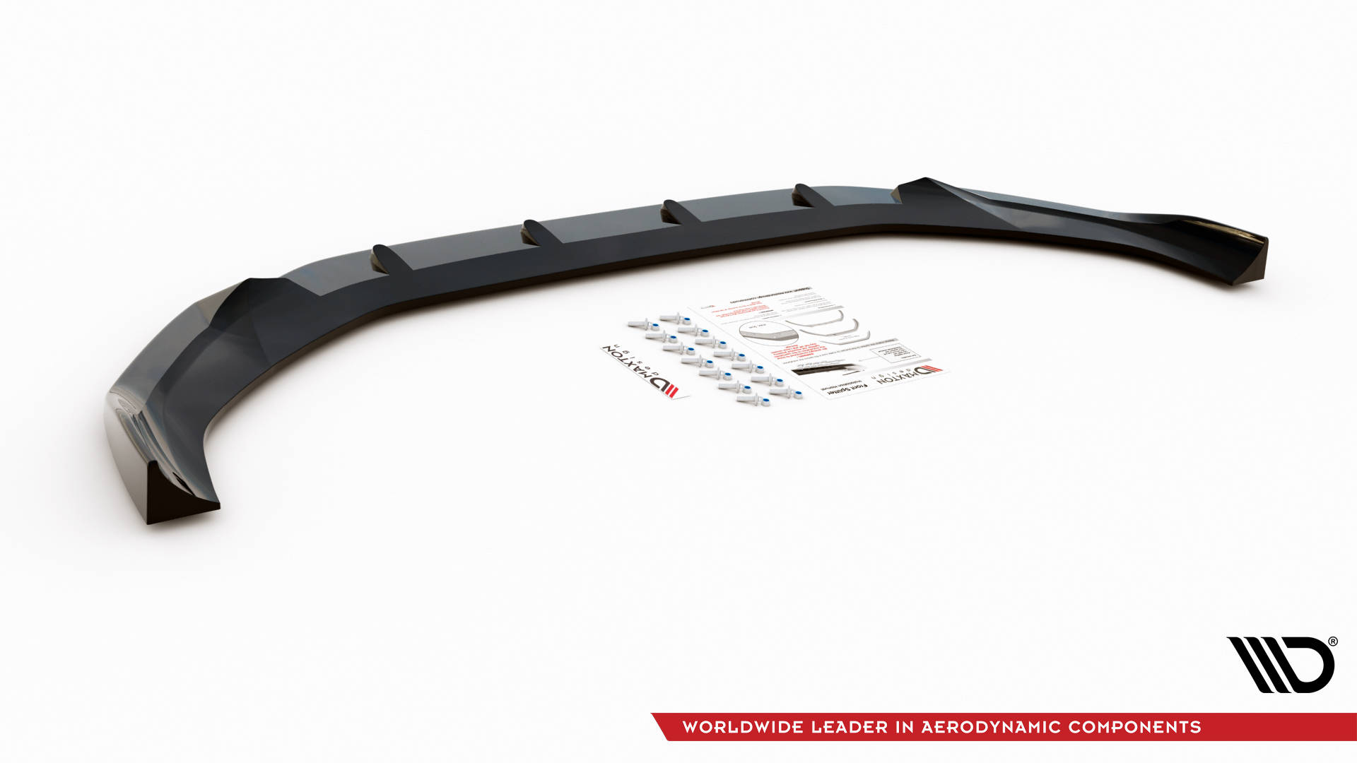 Front Splitter V.1 Audi A4 B9 Facelift - 6