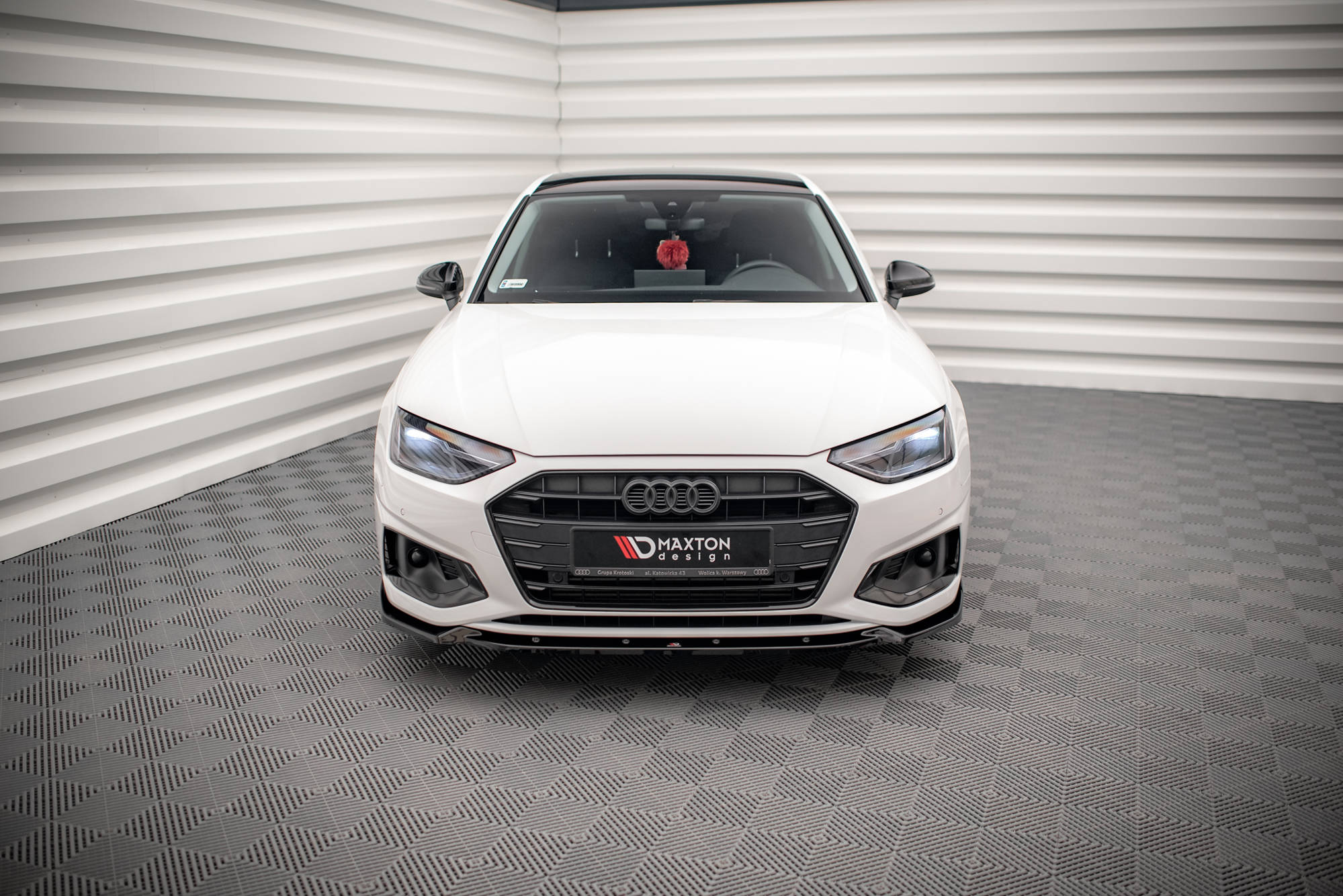 Front Splitter V.1 Audi A4 B9 Facelift - 2