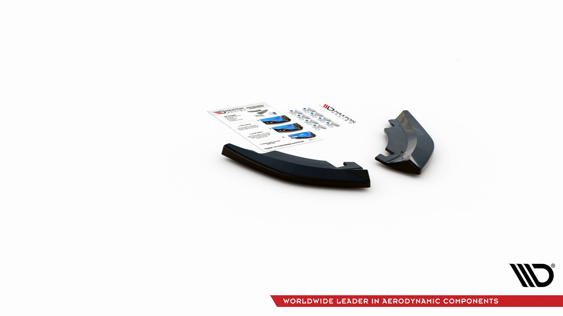 Rear Side Splitters VW T-Roc Mk1 - 4
