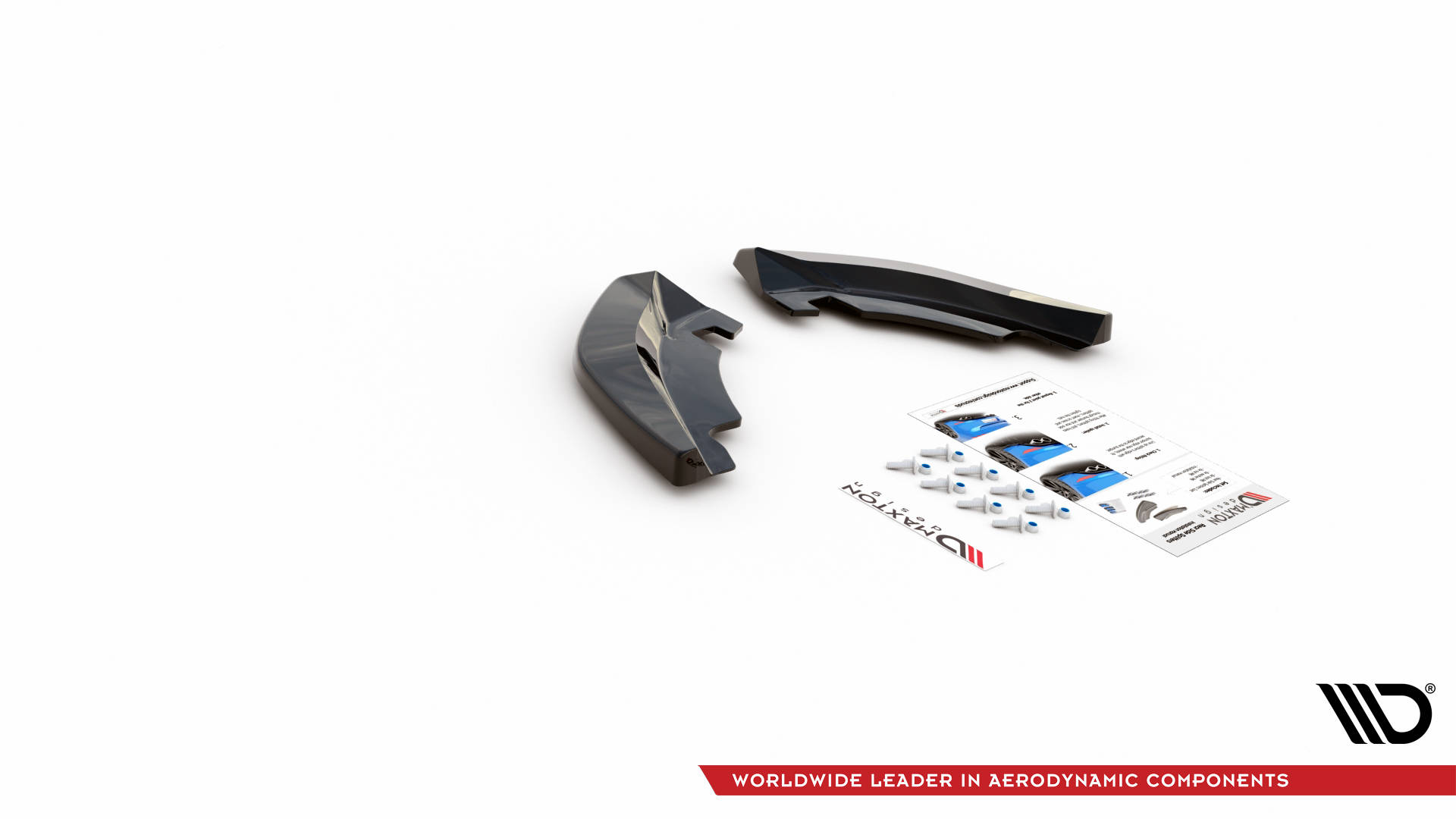 Rear Side Splitters VW T-Roc Mk1 - 5