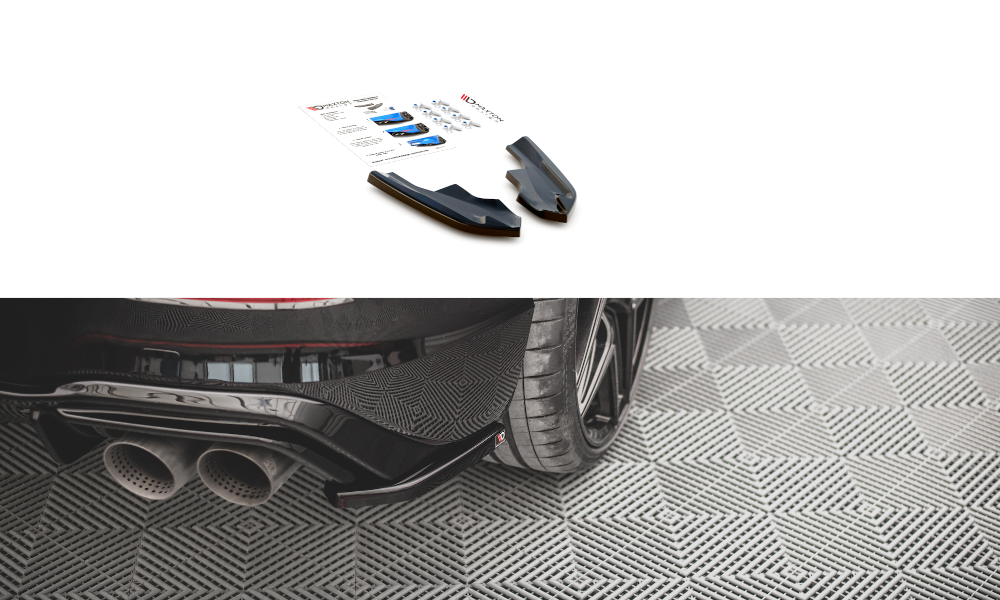 Rear Side Splitters V.4 VW Golf R MK8 (2020-)