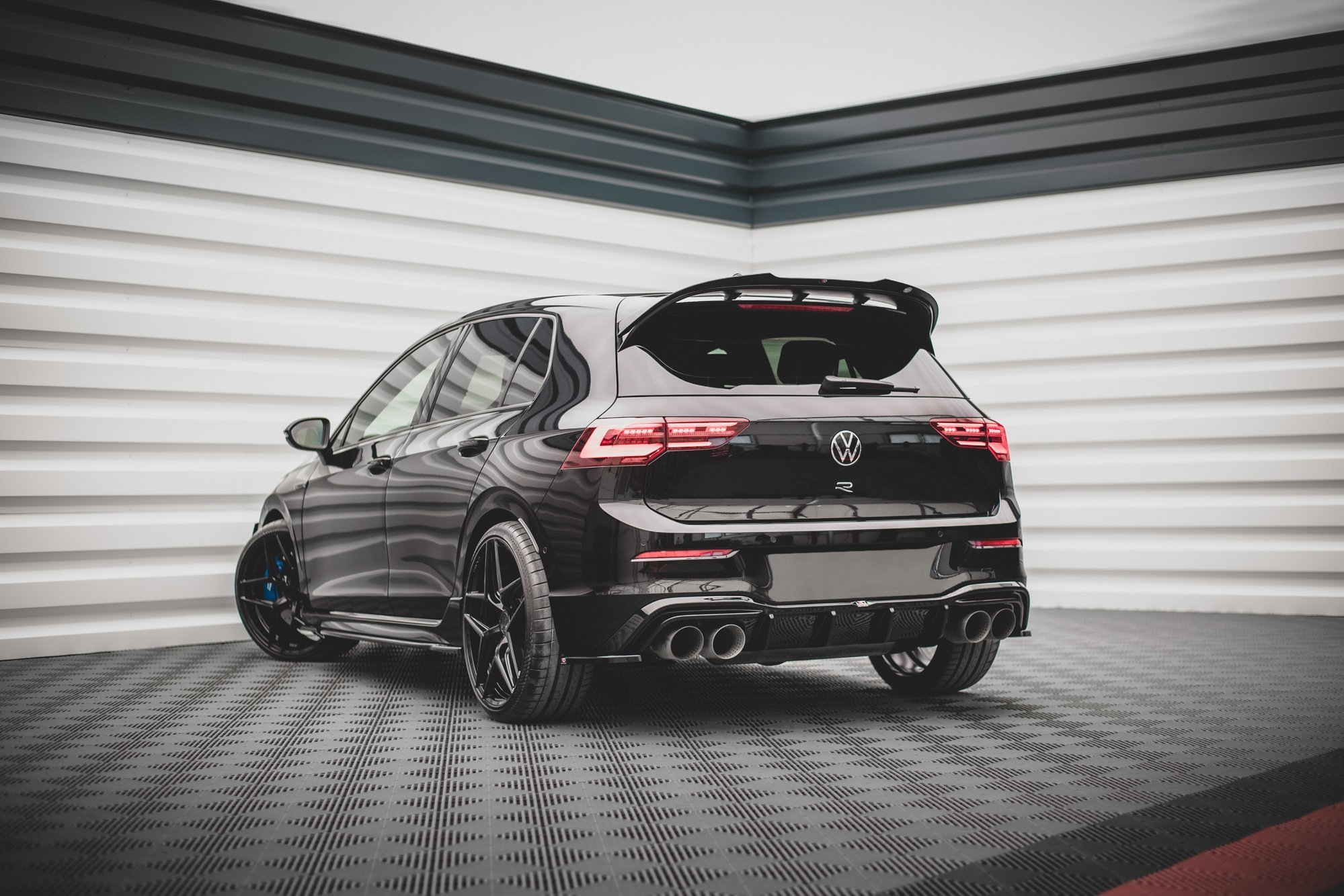 Rear Side Splitters V.4 VW Golf R MK8 (2020-) - 3