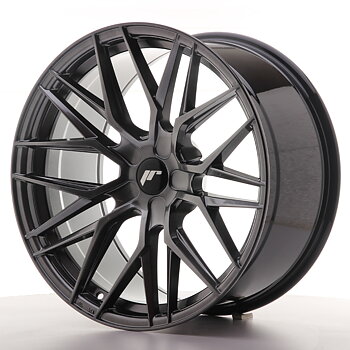 JAPAN RACING JR28 20X10 ET40 5H BLANK HYPER BLA