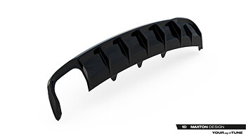 REAR VALANCE SUITABLE FOR AUDI A4 B8 FACELIFT (SINGLE SIDE DUAL EXHAUST VERSION) – MAXTON DESIGN
