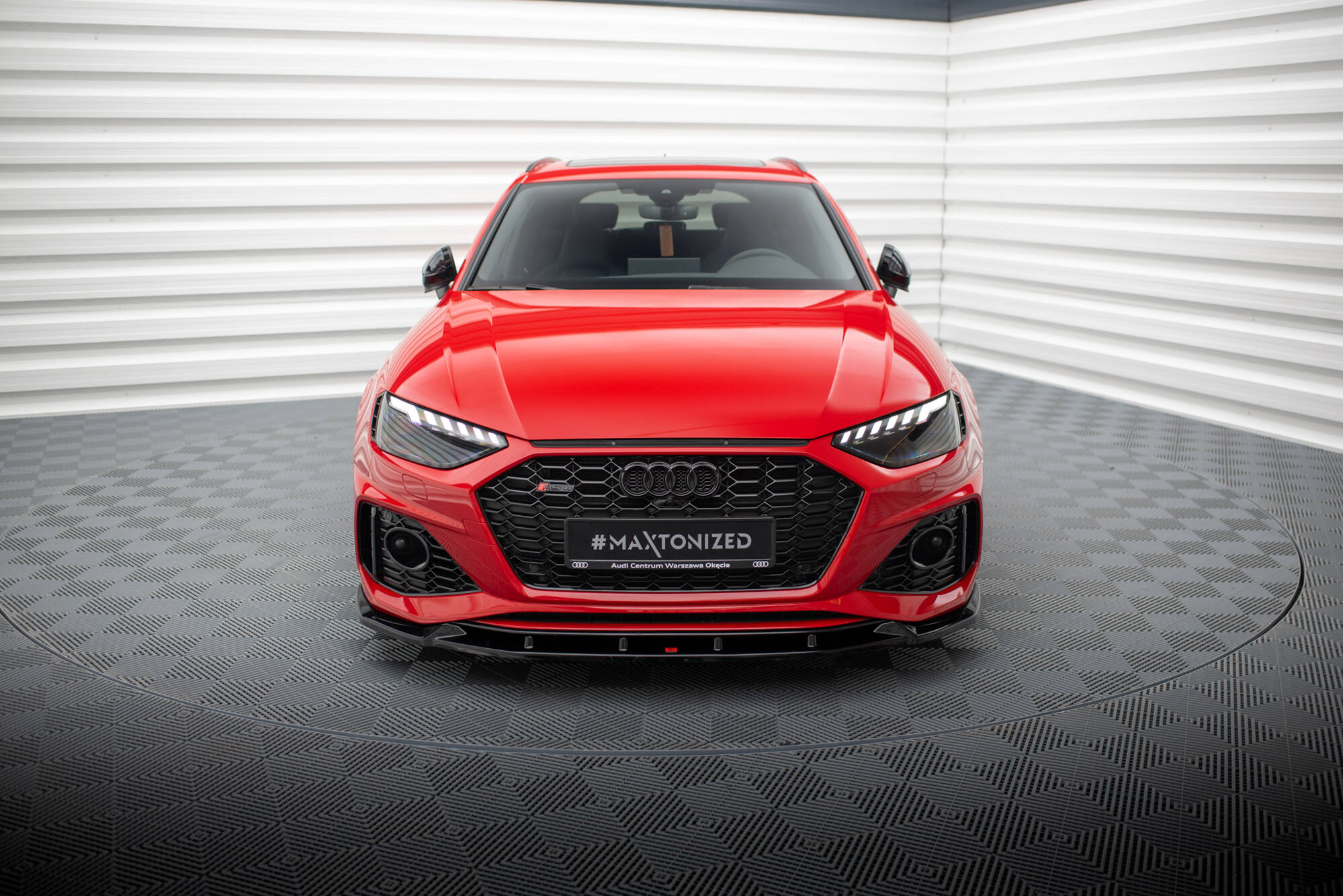 Front Splitter V.2 Audi RS4 B9 Facelift - 2