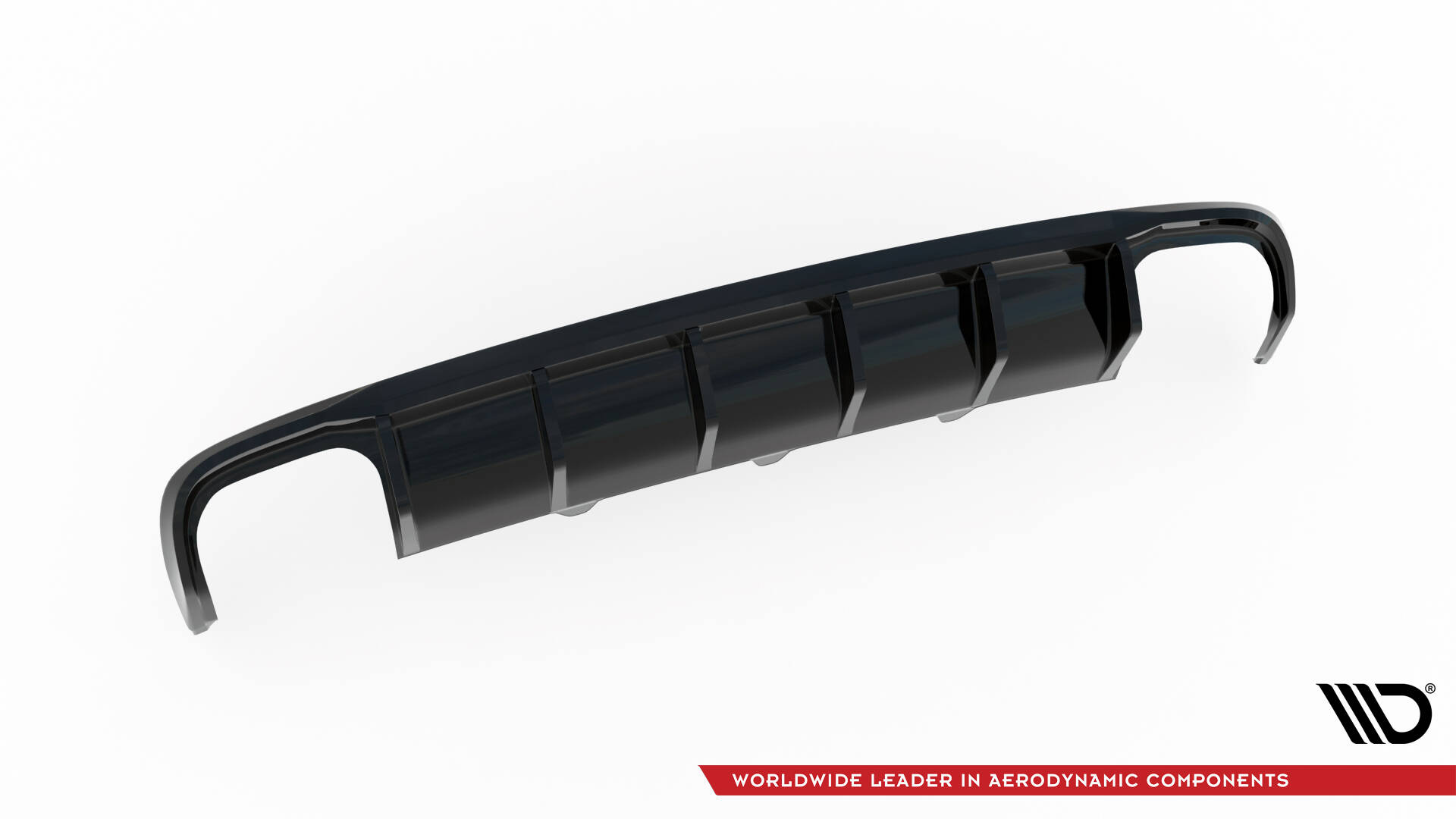 REAR VALANCE SUITABLE FOR AUDI A4 B8 FACELIFT (VERSION WITH DUAL EXHAUSTS ON BOTH SIDES) – MAXTON DESIGN - 3