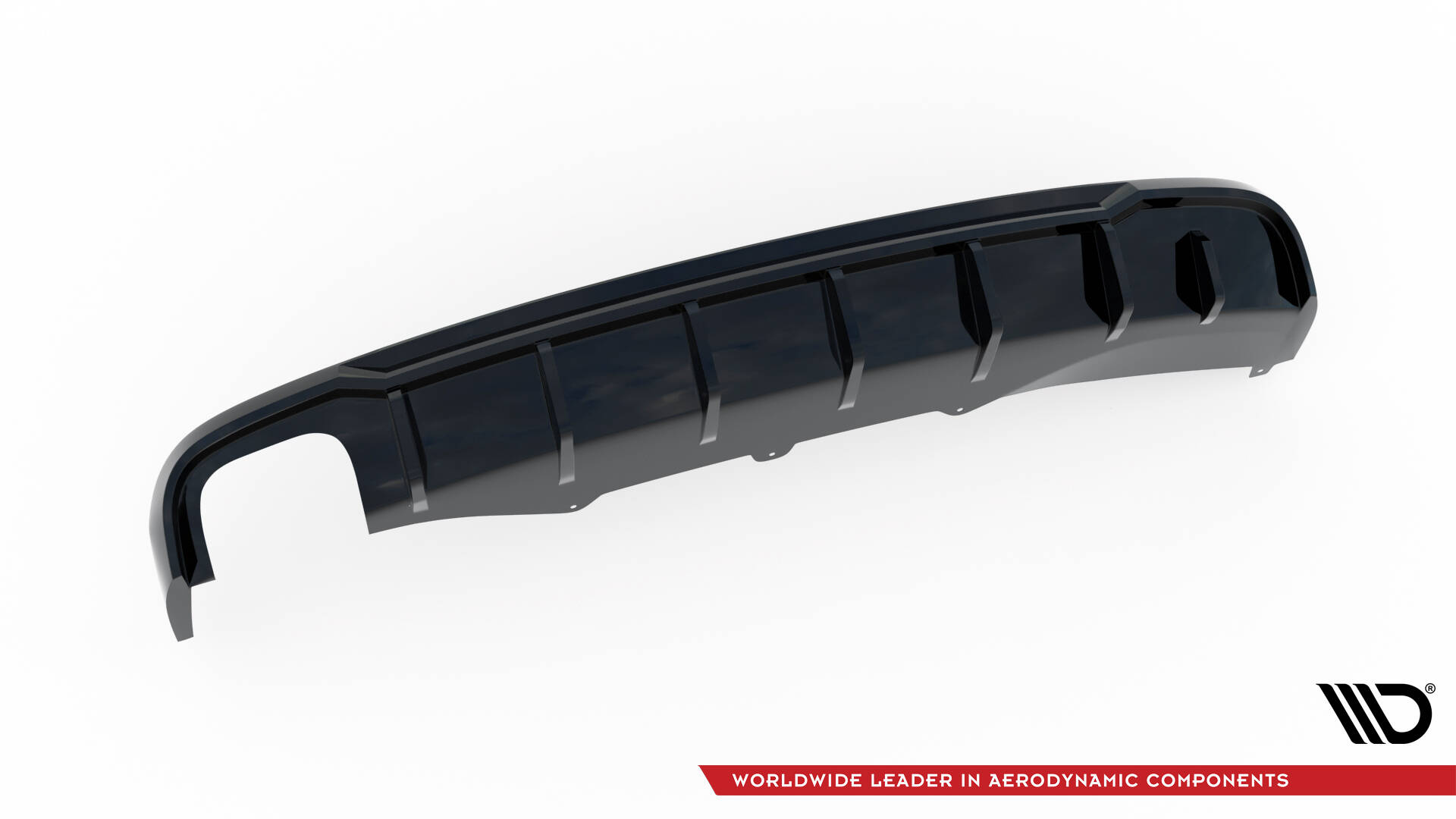 REAR VALANCE SUITABLE FOR AUDI A4 B8 (SINGLE SIDE DUAL EXHAUST VERSION) – MAXTON DESIGN