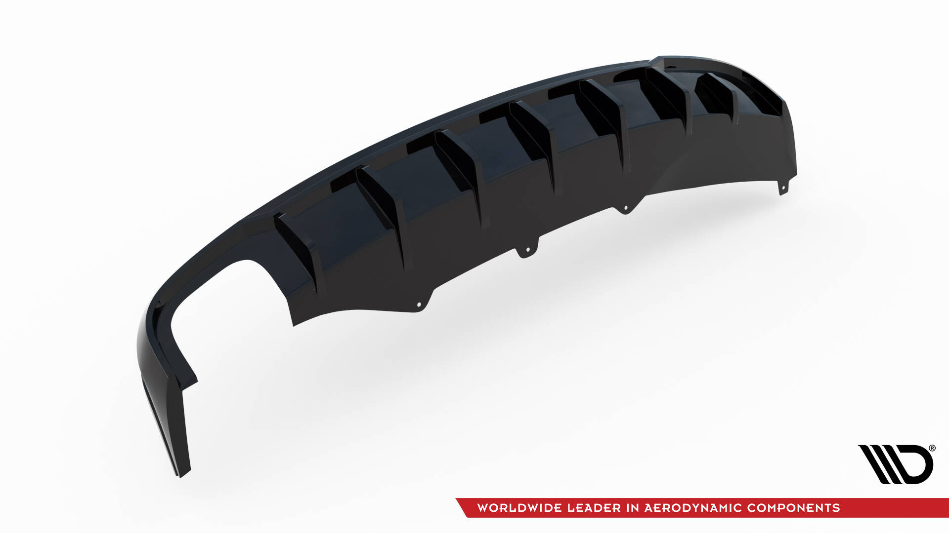 REAR VALANCE SUITABLE FOR AUDI A4 B8 (SINGLE SIDE DUAL EXHAUST VERSION) – MAXTON DESIGN - 3