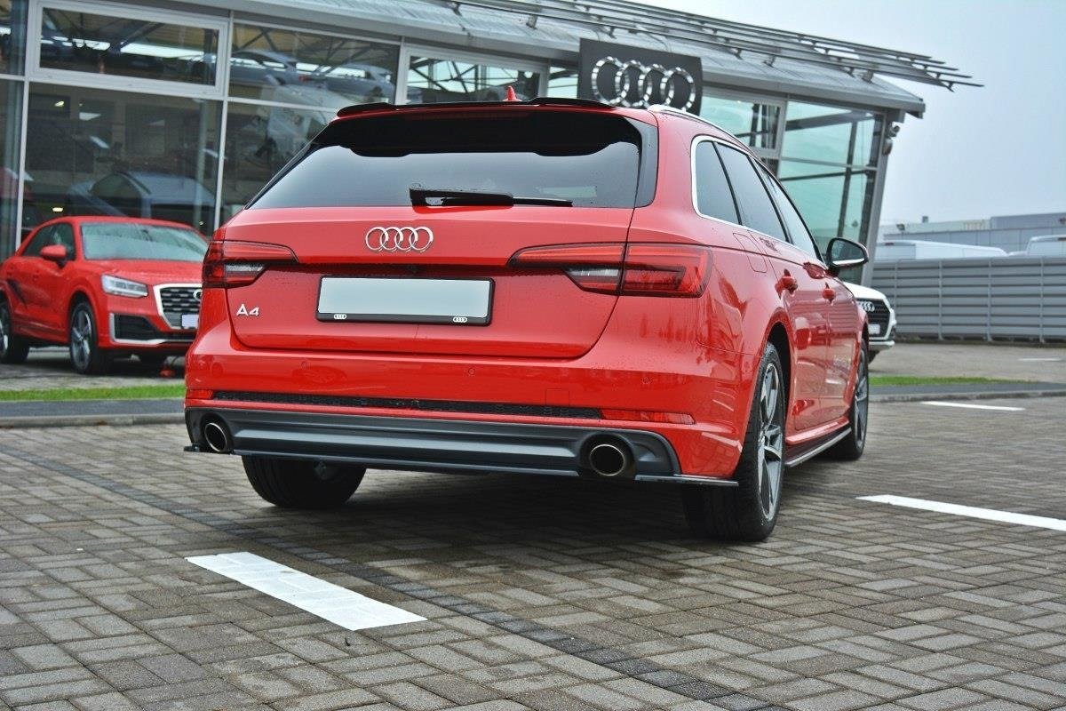 Central Rear Splitter Audi A4 S-Line B9 Avant - 3