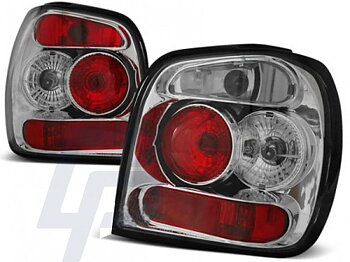 TAILLIGHTS VW POLO 6N2 10.99-10.01 CHROME