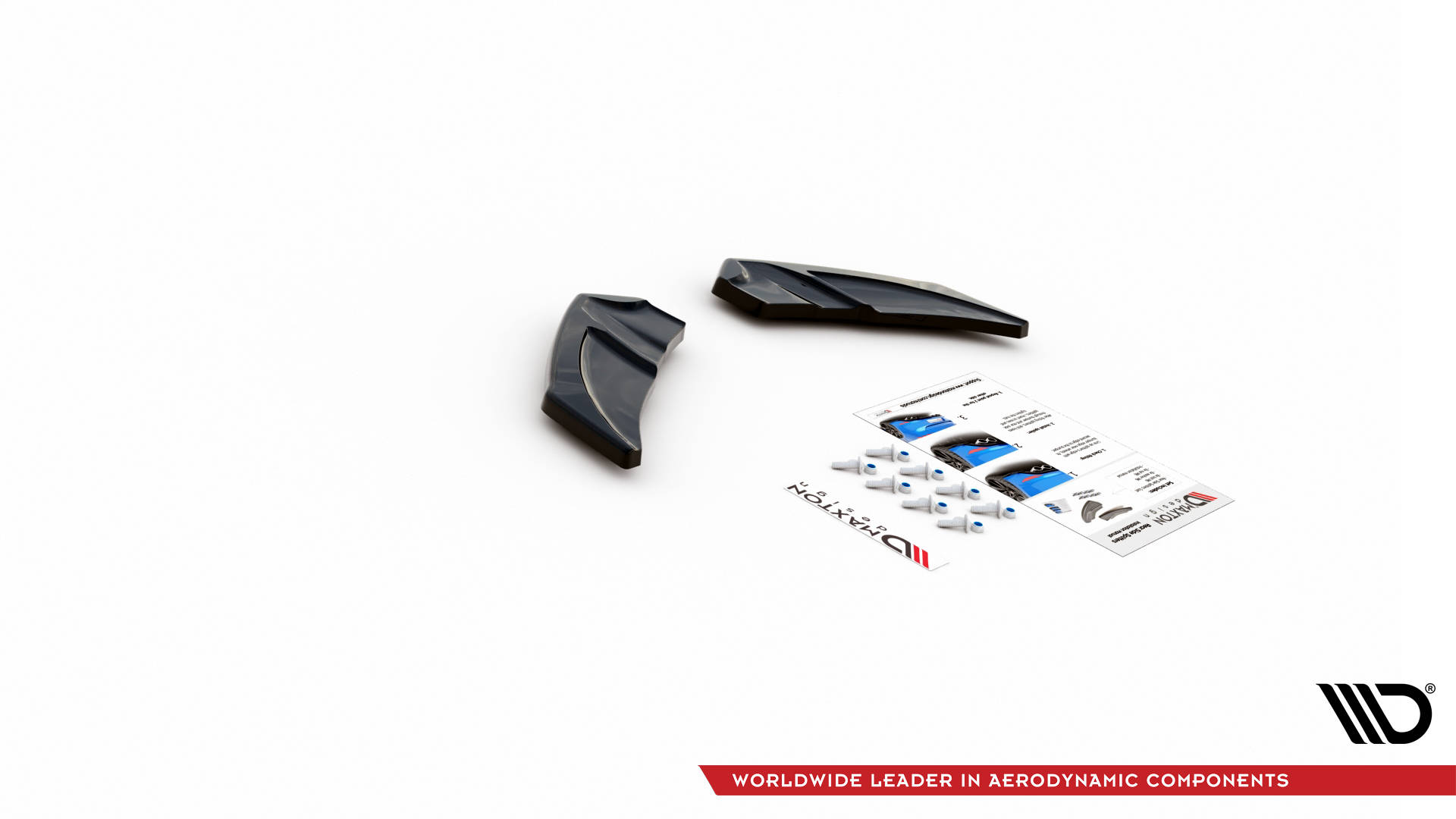Rear Side Splitters V.3 VW Golf R Mk7 - 6