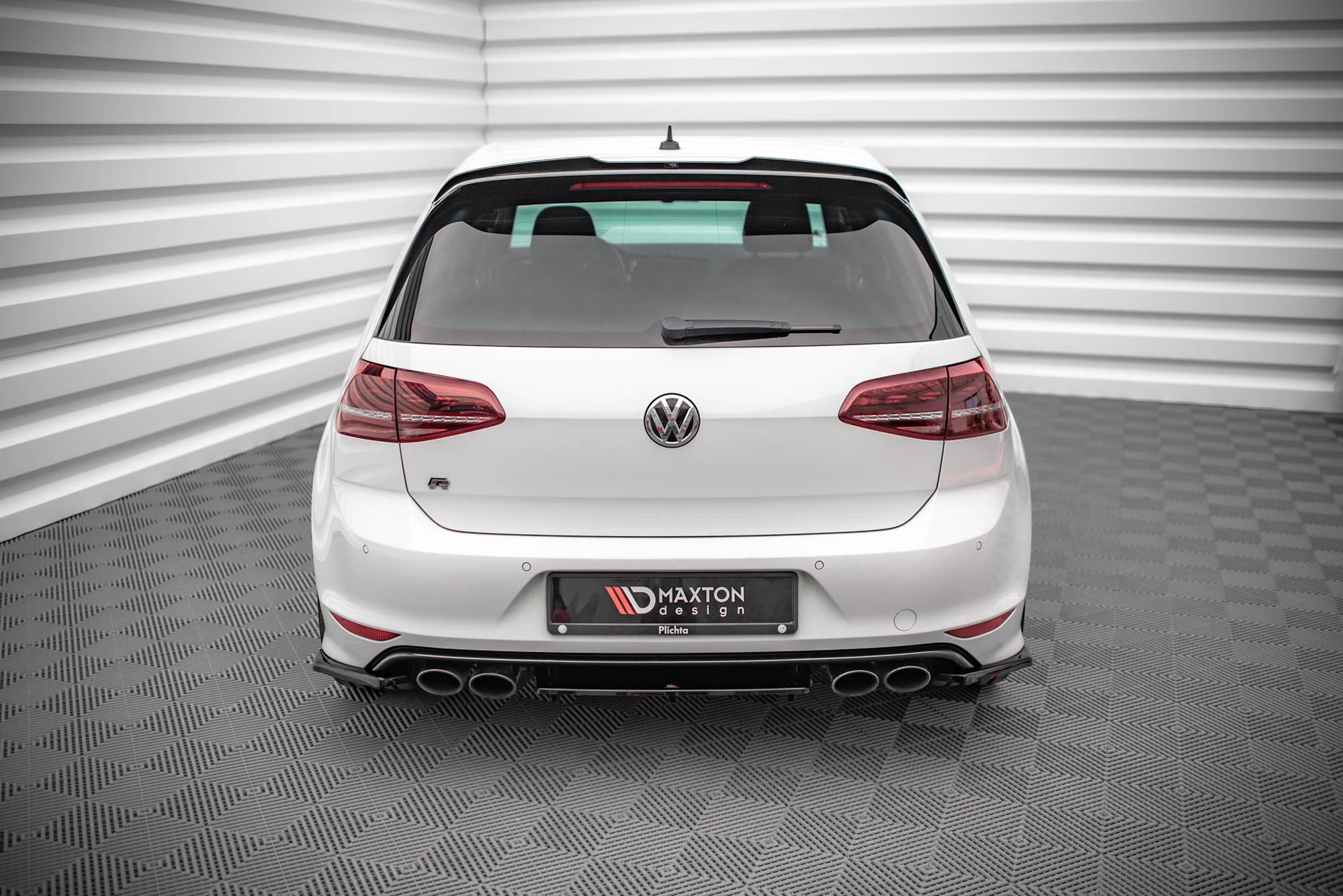 Rear Side Splitters V.3 VW Golf R Mk7 - 2