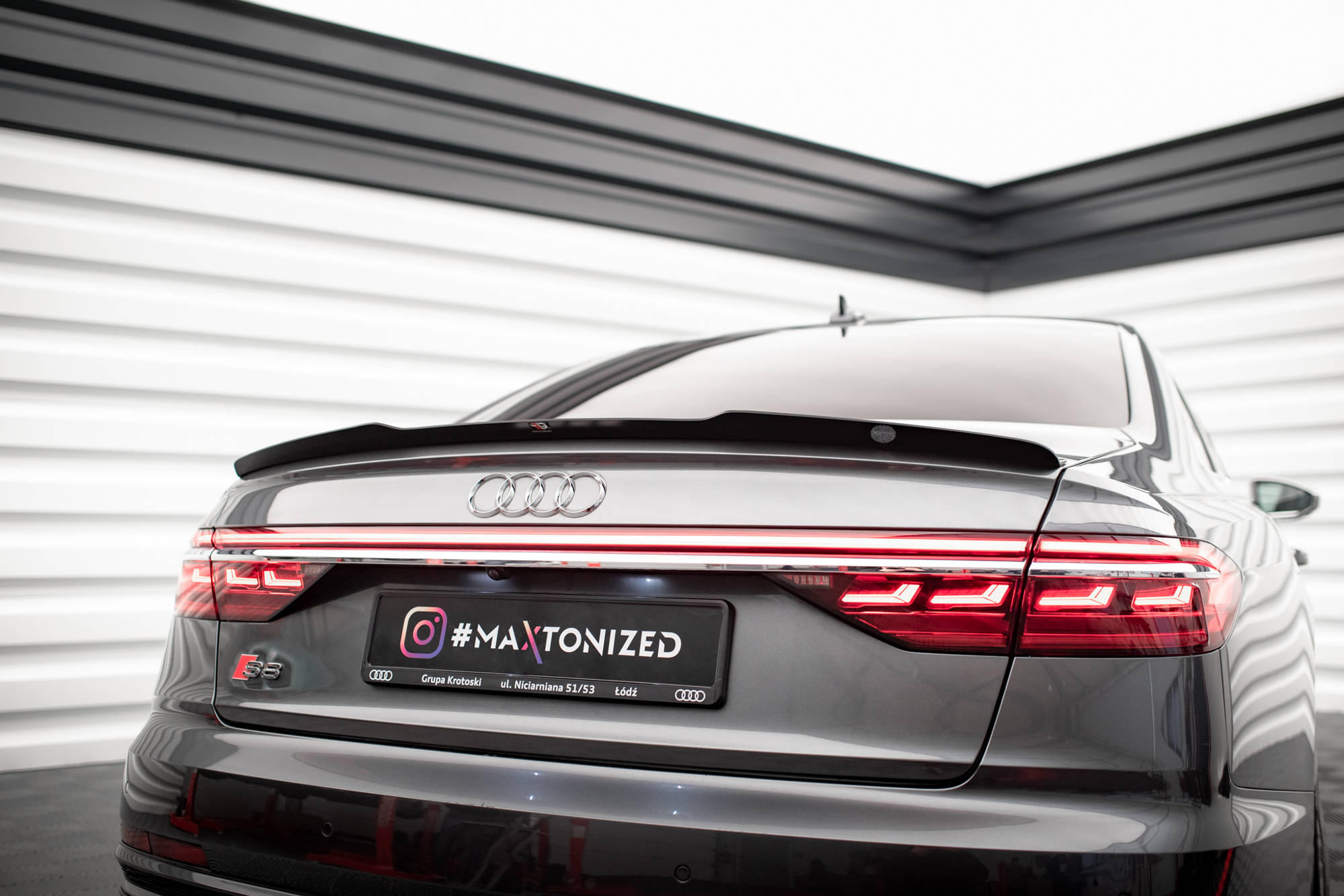 Spoiler CAP Audi S8 / A8 / A8 S-Line D5 - 3