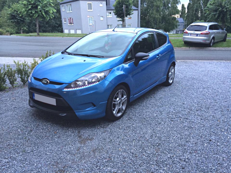 FRONT BUMPER SPOILER FORD FIESTA MK7 - 2