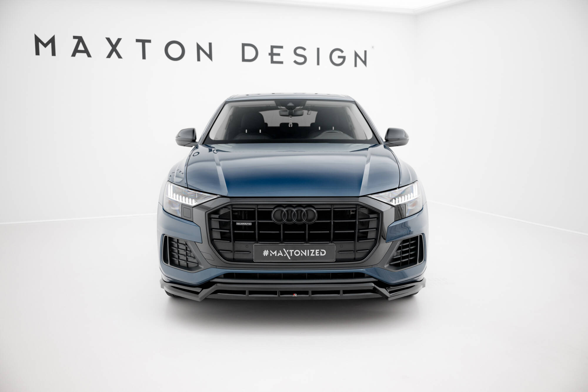 FRONT SPLITTER SUITABLE FOR AUDI Q8 MK1 – MAXTON DESIGN - 2