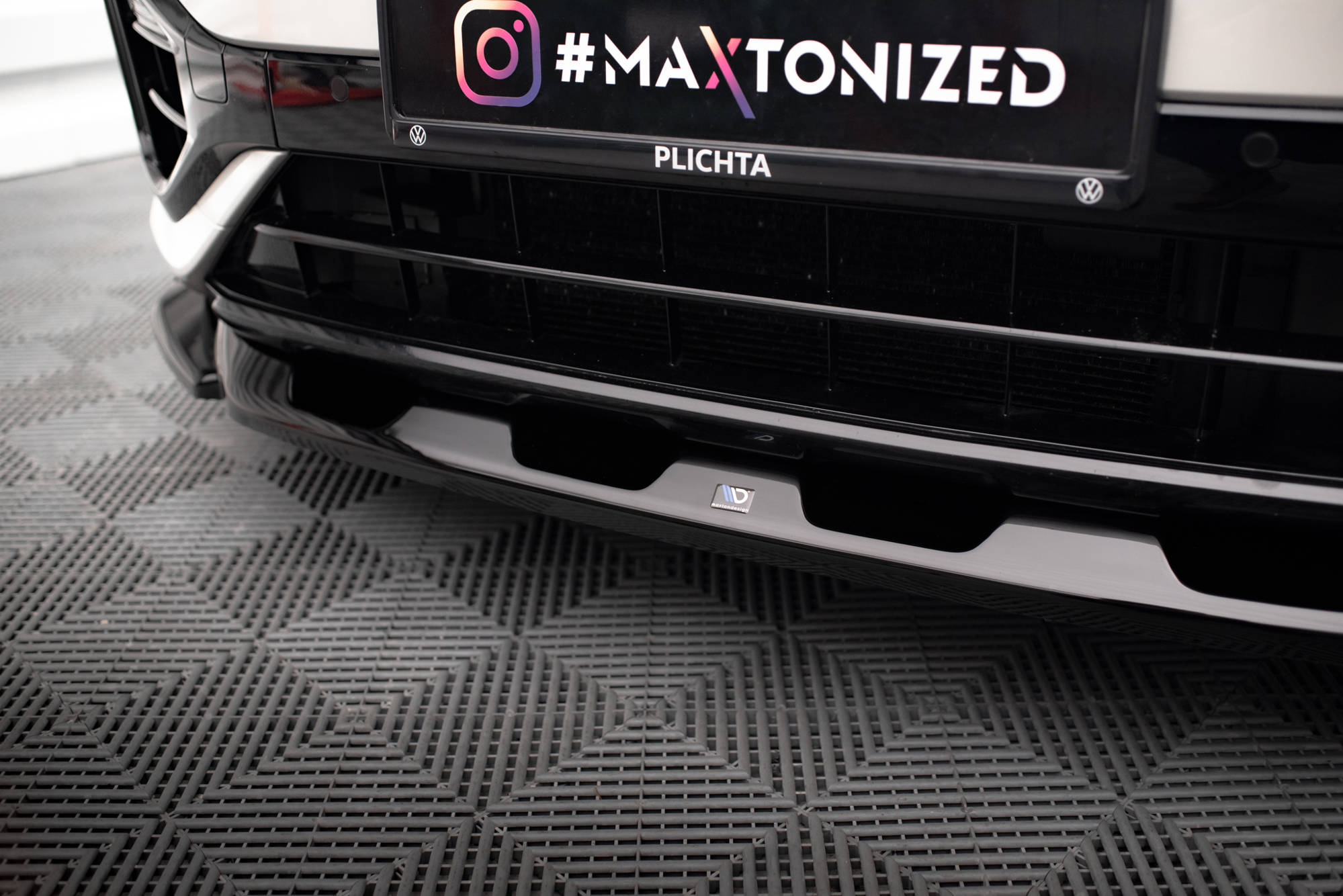 Front Splitter V.2 Volkswagen T-Roc R / R-Line Mk1 Facelift - 3