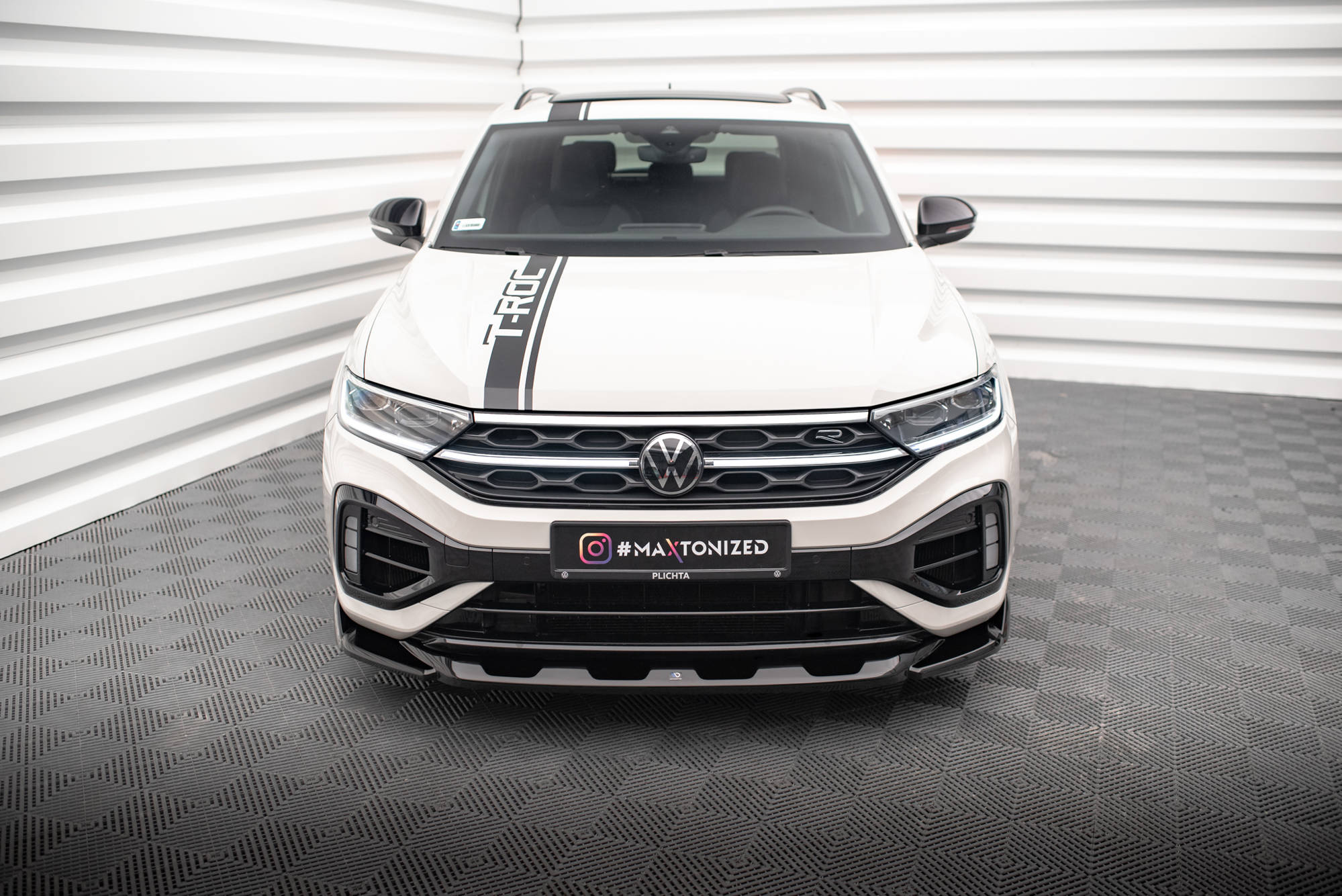 Front Splitter V.2 Volkswagen T-Roc R / R-Line Mk1 Facelift - 2
