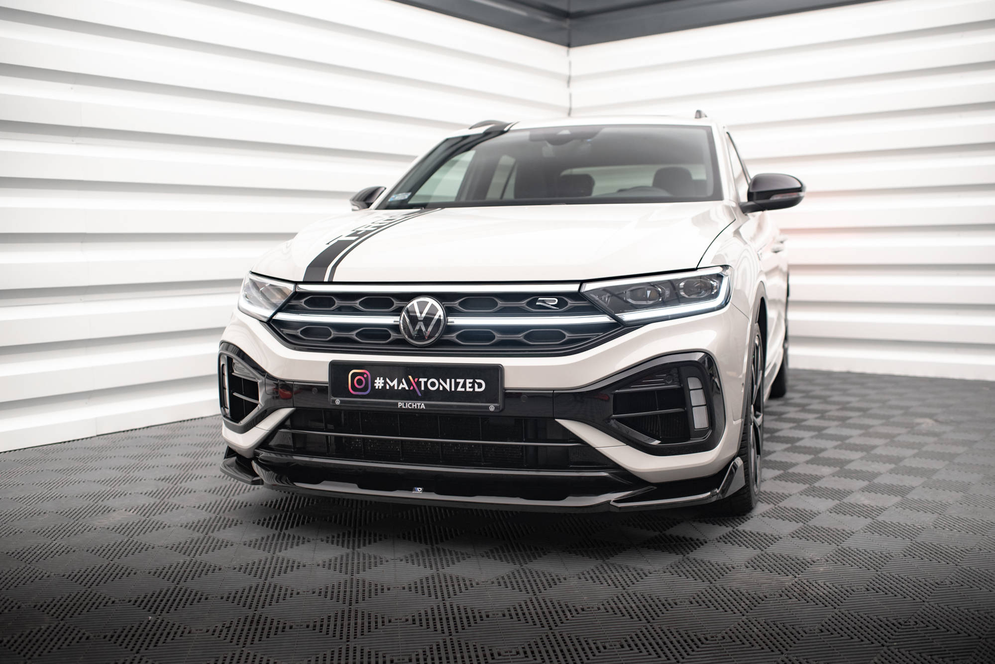 Front Splitter V.2 Volkswagen T-Roc R / R-Line Mk1 Facelift - 4