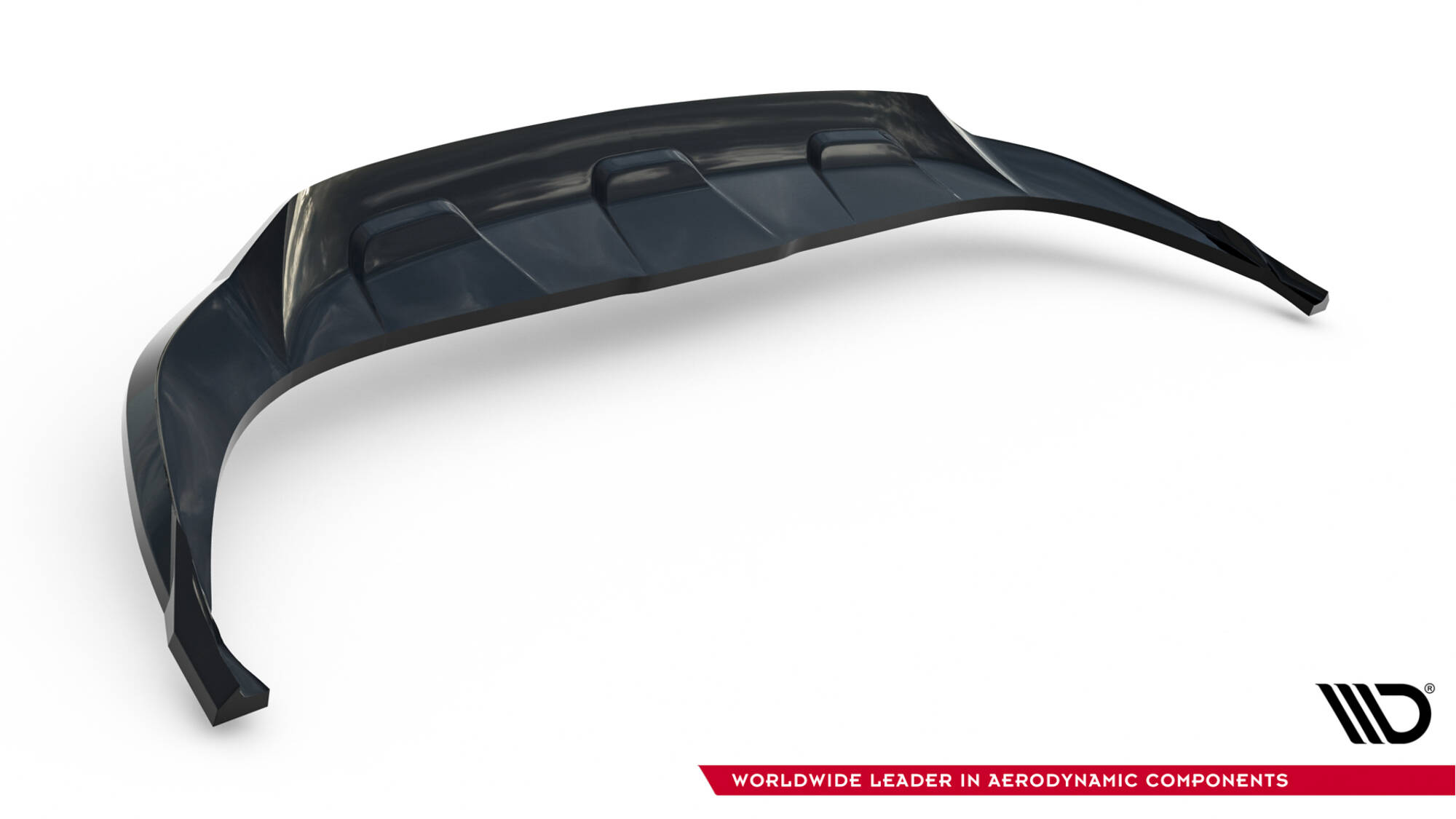 REAR SPLITTER (WITH VERTICAL BARS) SUITABLE FOR AUDI Q8 MK1 – MAXTON DESIGN - 3