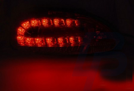 LED TAILLIGHTS VW SCIROCCO III 08-04.14 RED SMOKE LED - 3