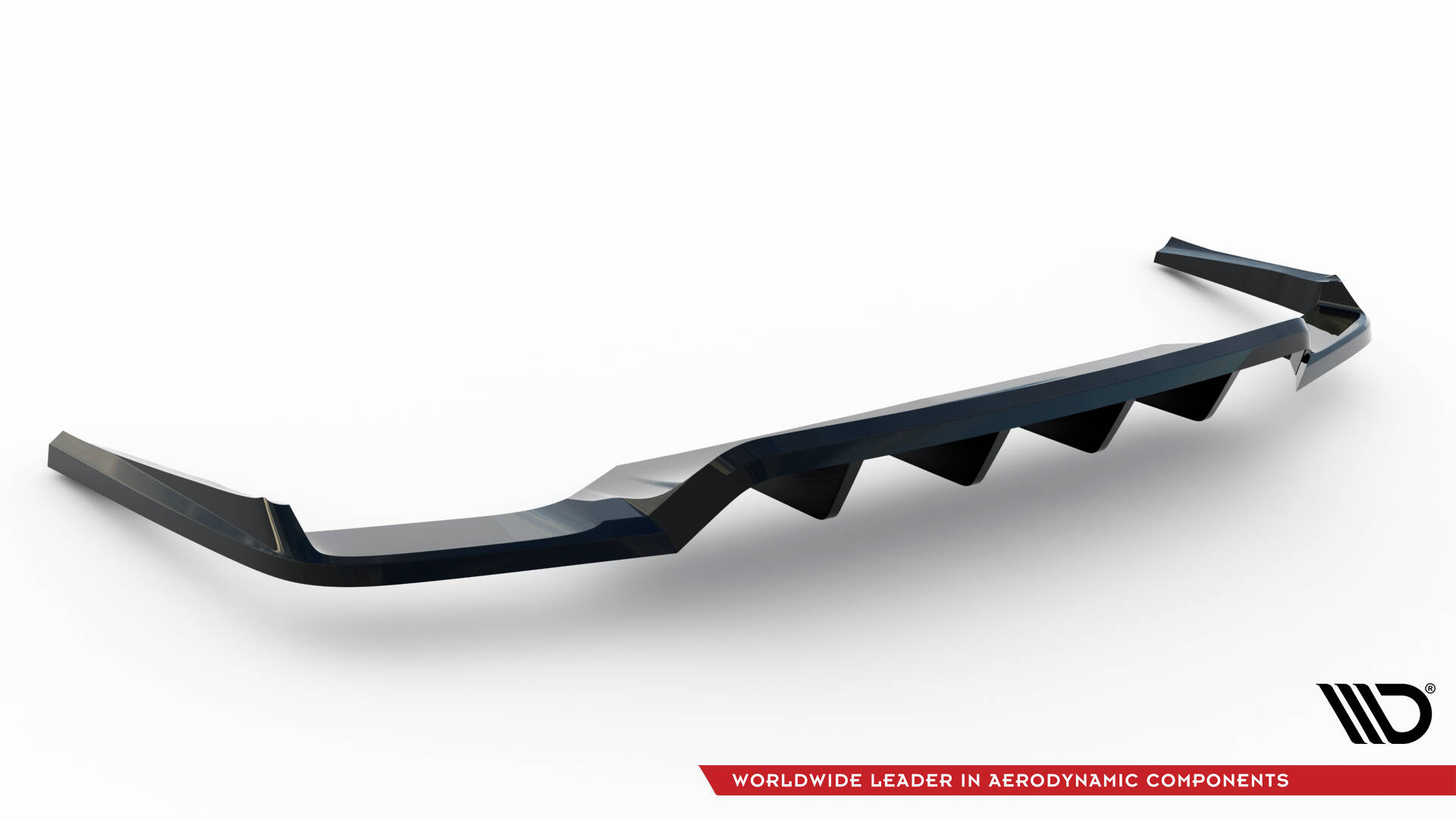 Central Rear Splitter (Vertical Bars) Audi Q7 Mk2 - 6