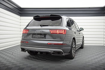 Central Rear Splitter (Vertical Bars) Audi Q7 Mk2