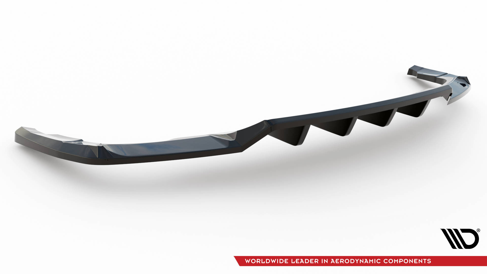 Central Rear Splitter (Vertical Bars) Audi Q5 S-Line SUV Mk2 Facelift - 8