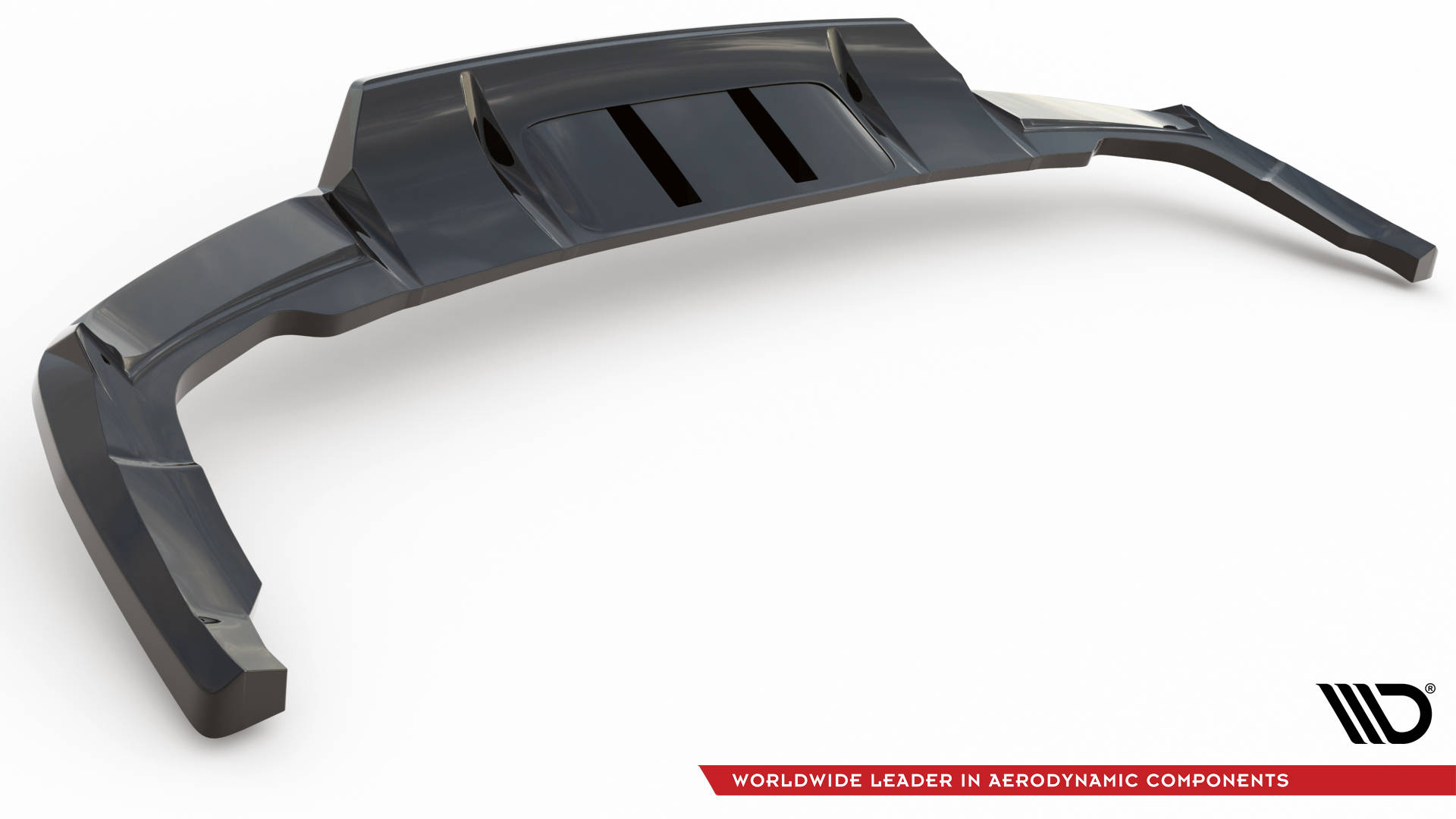 Central Rear Splitter (Vertical Bars) Audi Q5 S-Line SUV Mk2 Facelift - 9